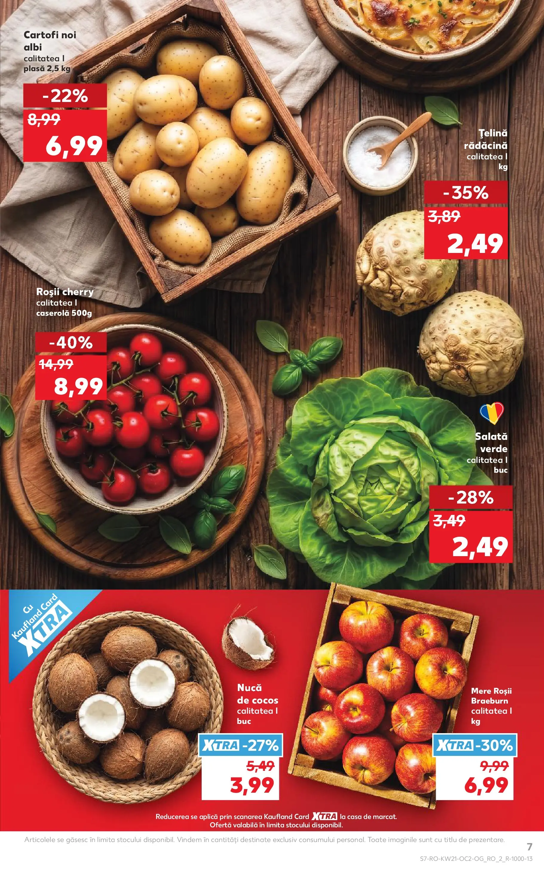 Catalog Kaufland 20 - 25 Mai 2026 | Pagina 7 | Produse: Mere, Roșii, Salată, Cartofi