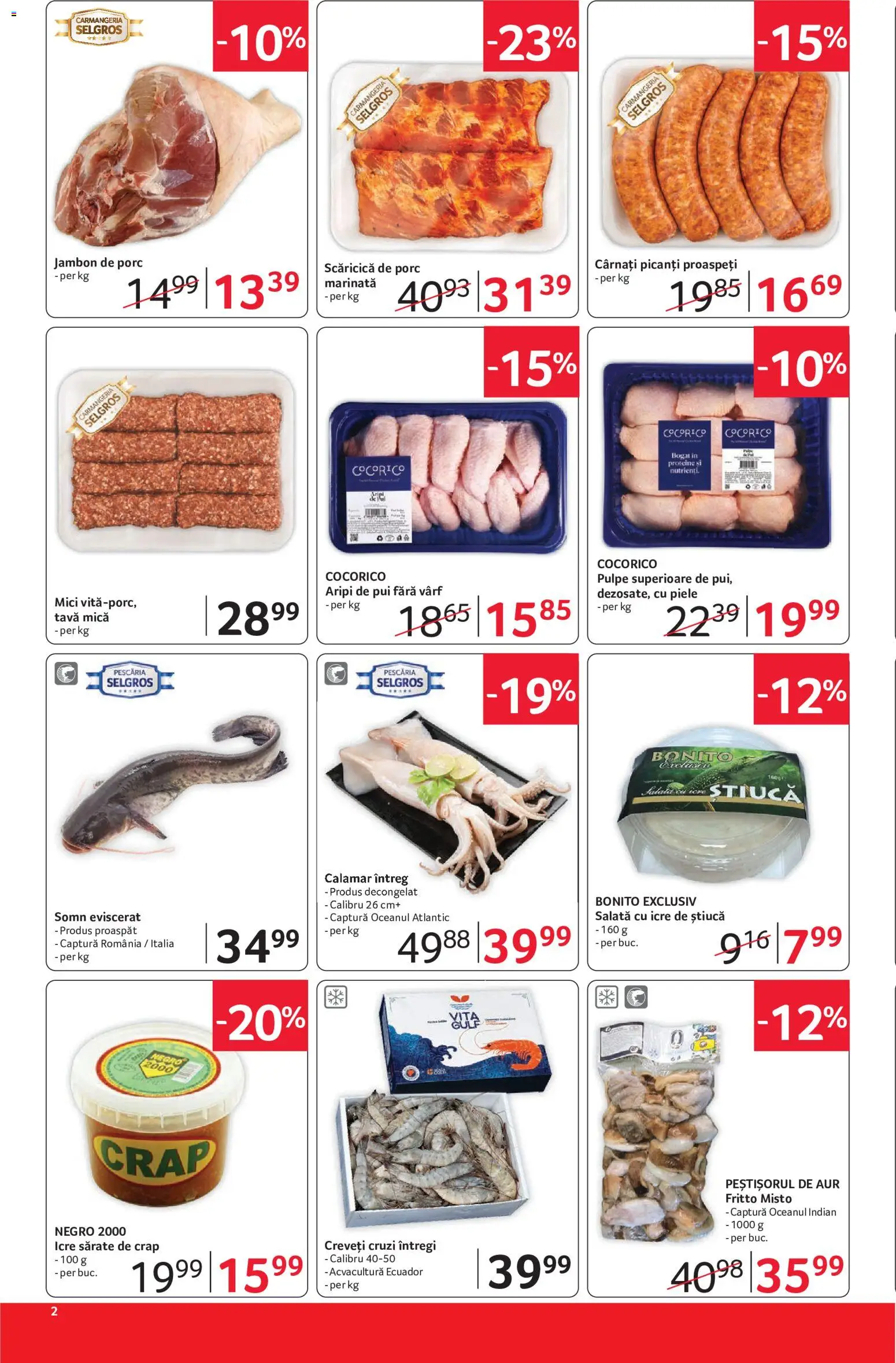 Catalog Selgros 15 - 27 Mai 2026 | Pagina 2 | Produse: Masaüstü kılıfı, Hacıyatmaz Kedi Oyuncağı, Mici, Cârnați