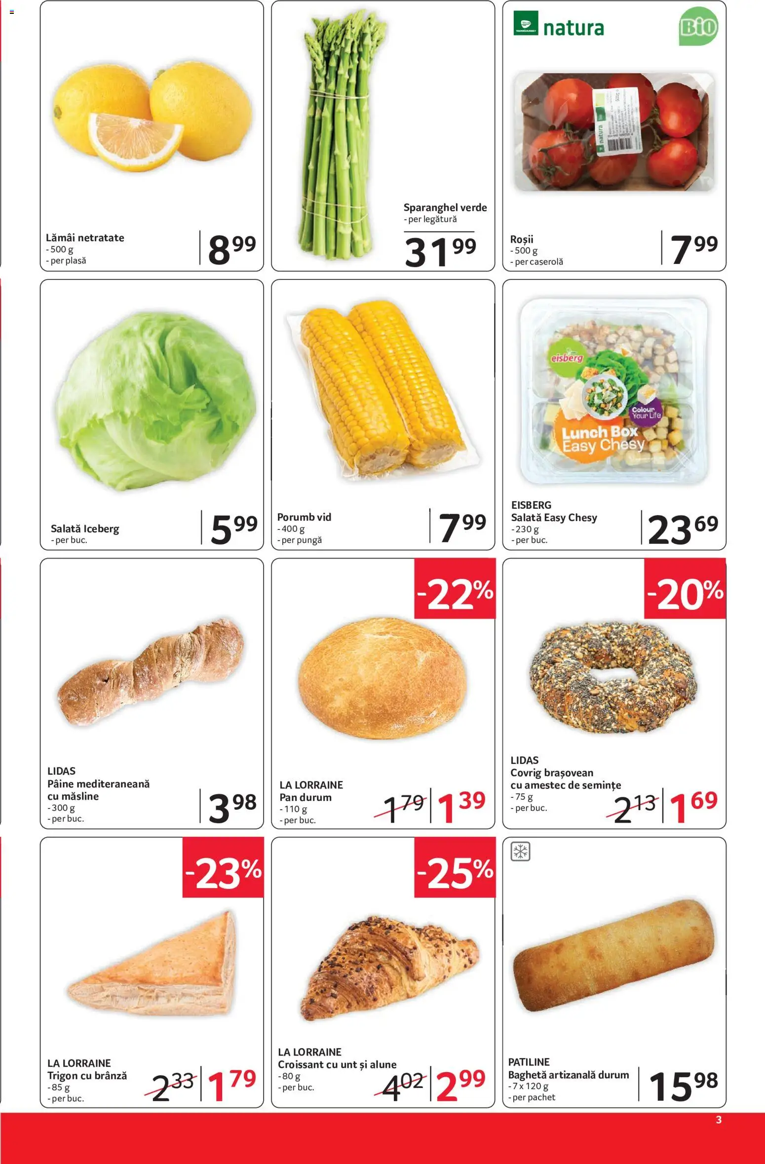 Catalog Selgros 15 - 27 Mai 2026 | Pagina 3 | Produse: Măsline, Semințe, Unt, Brânză