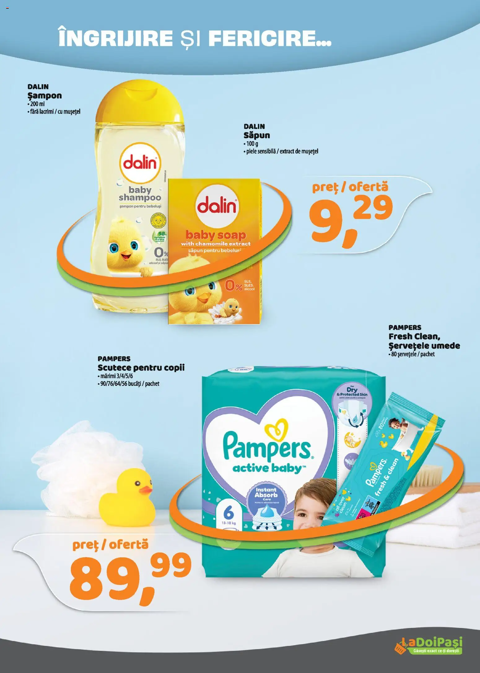 Catalog La Doi Pași 16 - 30 Mai 2026 | Pagina 13 | Produse: Pomelo, Șampon, Săpun, Șervețele umede