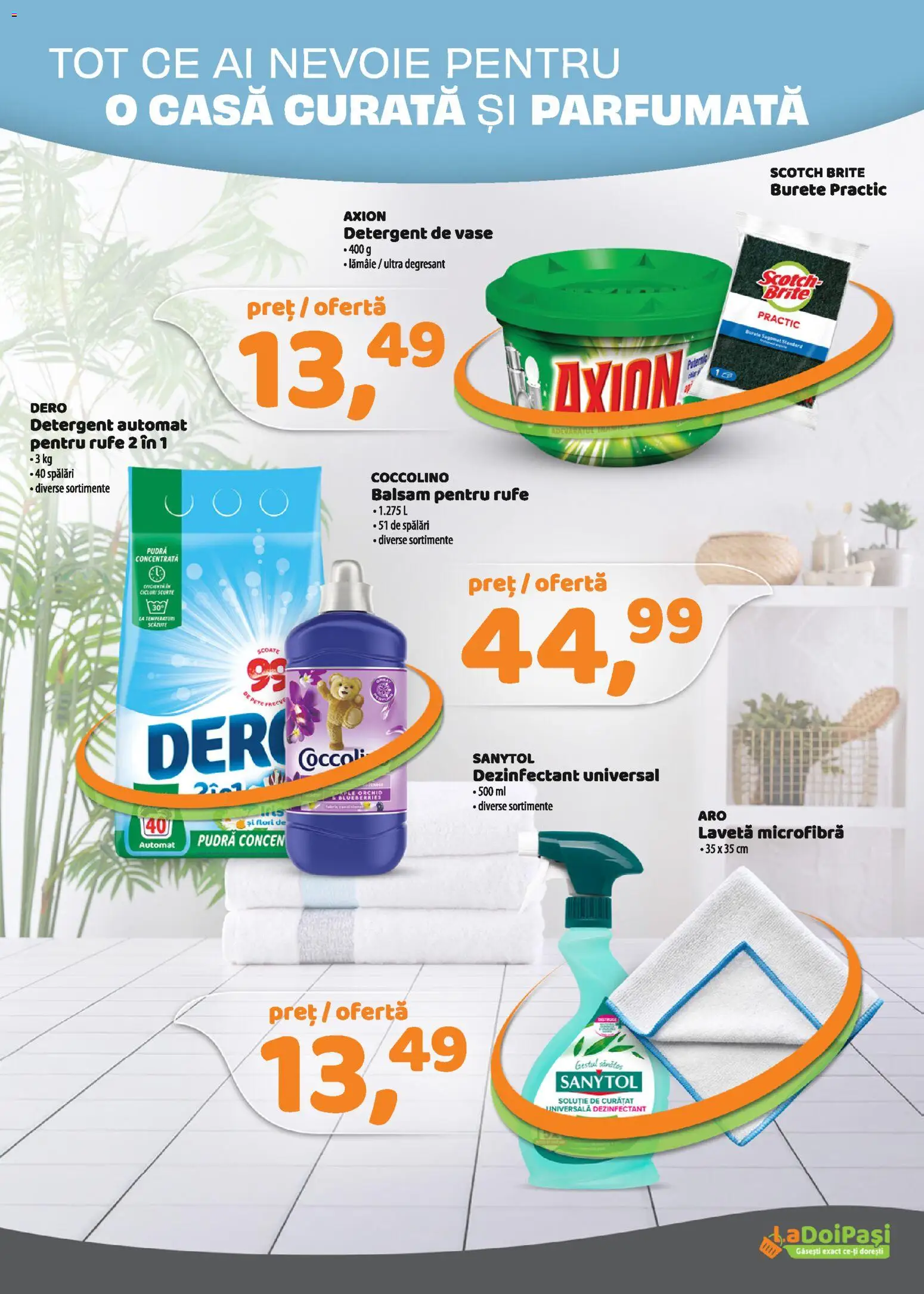 Catalog La Doi Pași 16 - 30 Mai 2026 | Pagina 15 | Produse: Kedi Ödül Oyuncakları, Pudră, Burete, Detergent