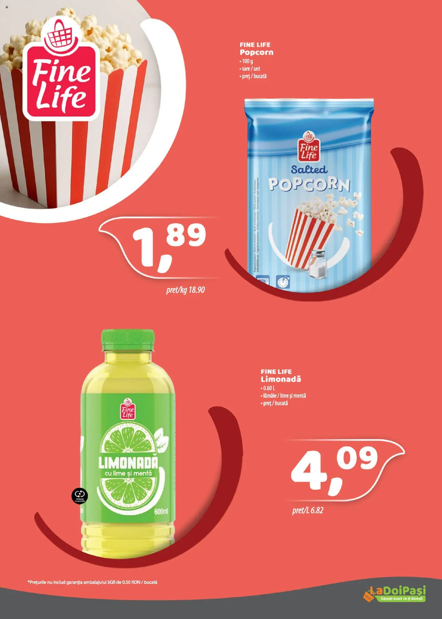 Catalog La Doi Pași 16 - 30 Mai 2026 | Pagina 16 | Produse: Lime, Unt, Sare, Lămâie