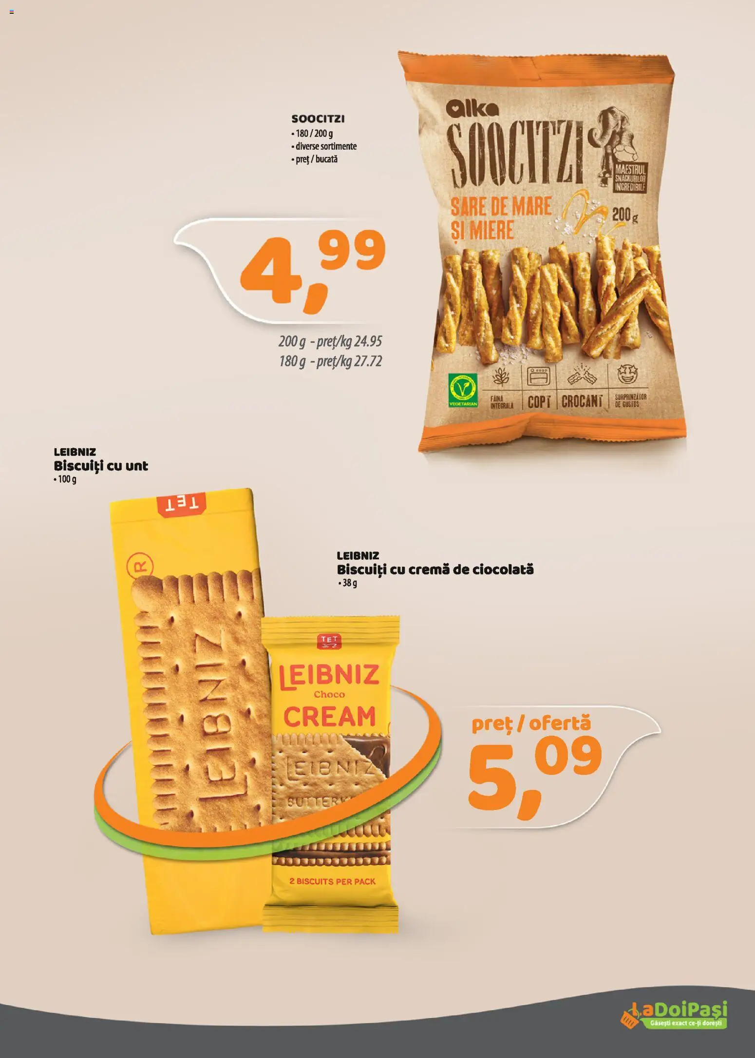 Catalog La Doi Pași 16 - 30 Mai 2026 | Pagina 7 | Produse: Unt, Cremă, Făină, Sare