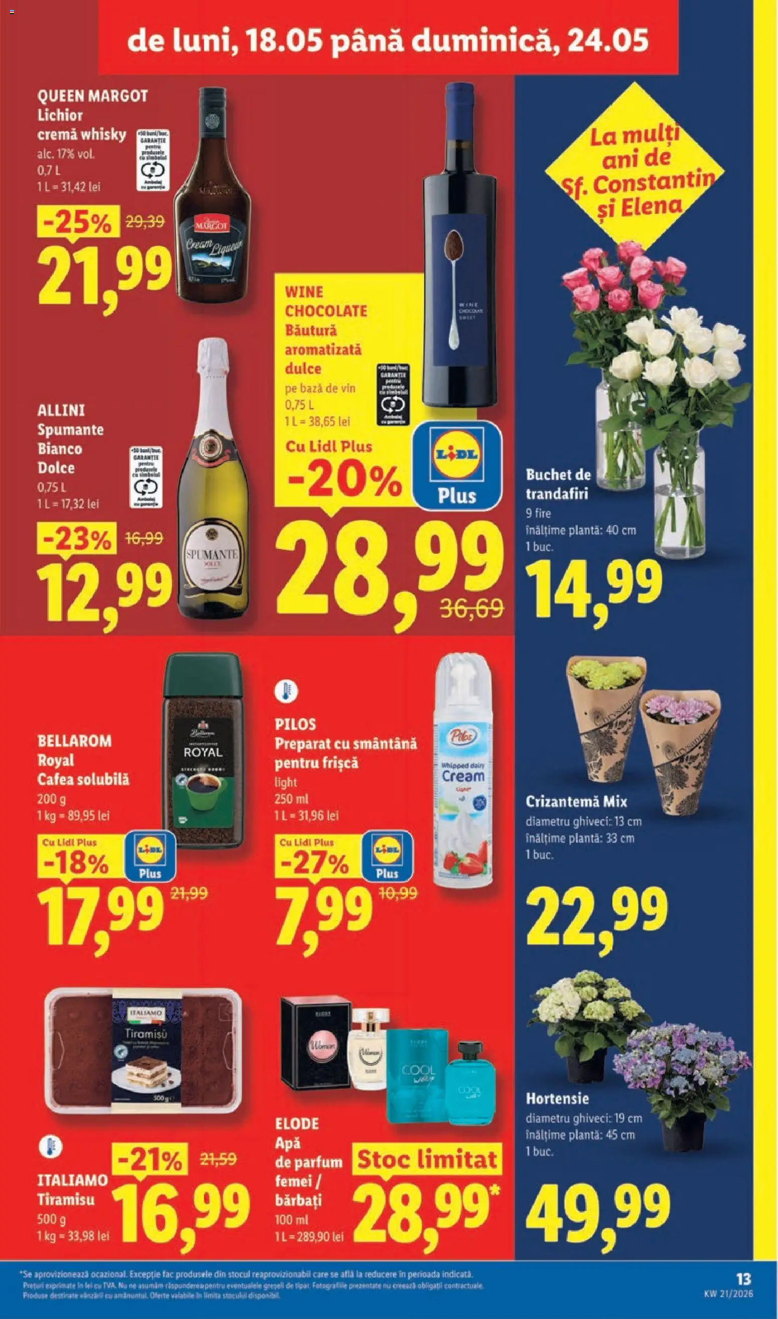 Catalog LIDL 18 - 23 Mai 2026 | Pagina 13 | Produse: Vin, Frișcă, Kanca, Smântână