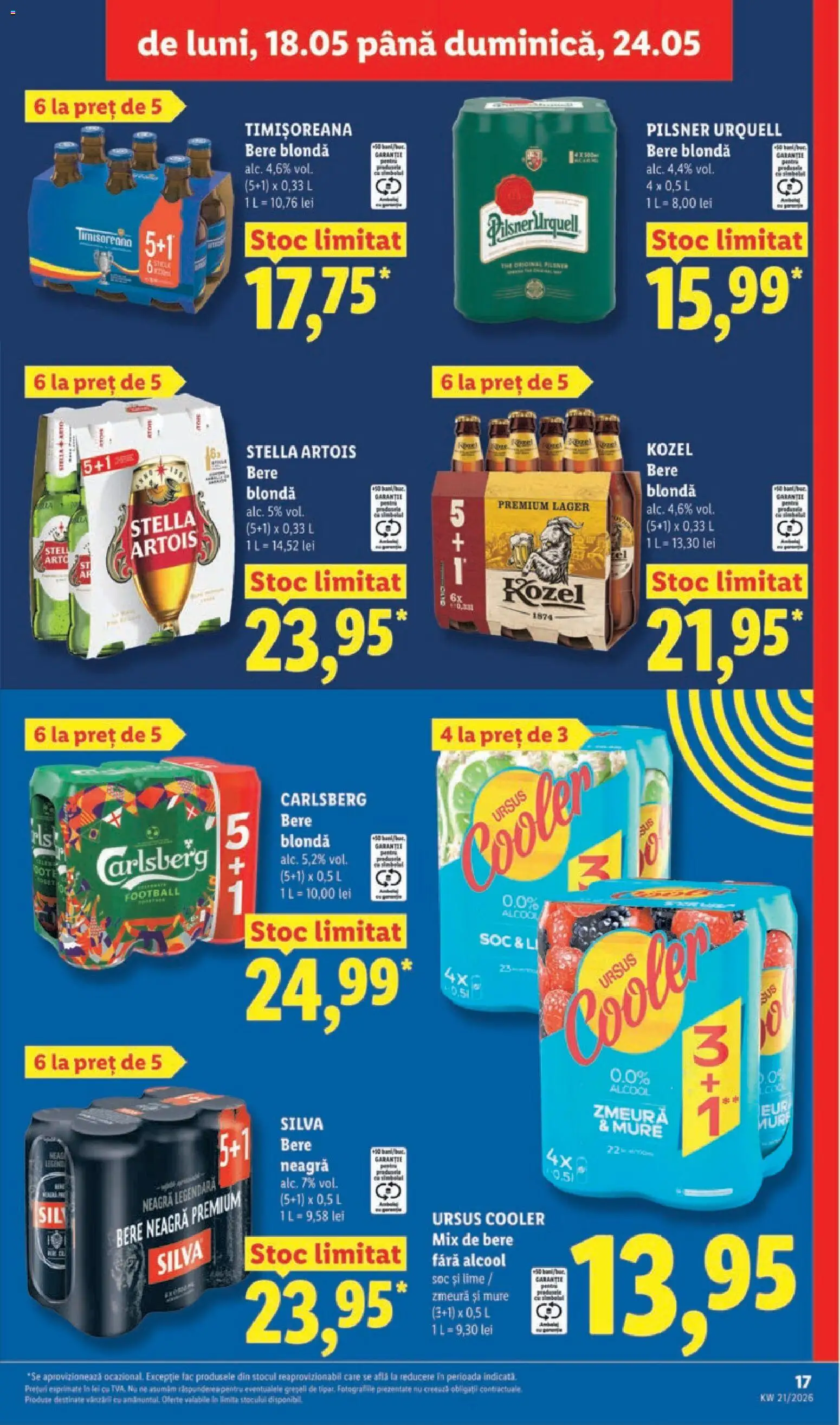 Catalog LIDL 18 - 23 Mai 2026 | Pagina 17 | Produse: Lime, Zmeură, Bere