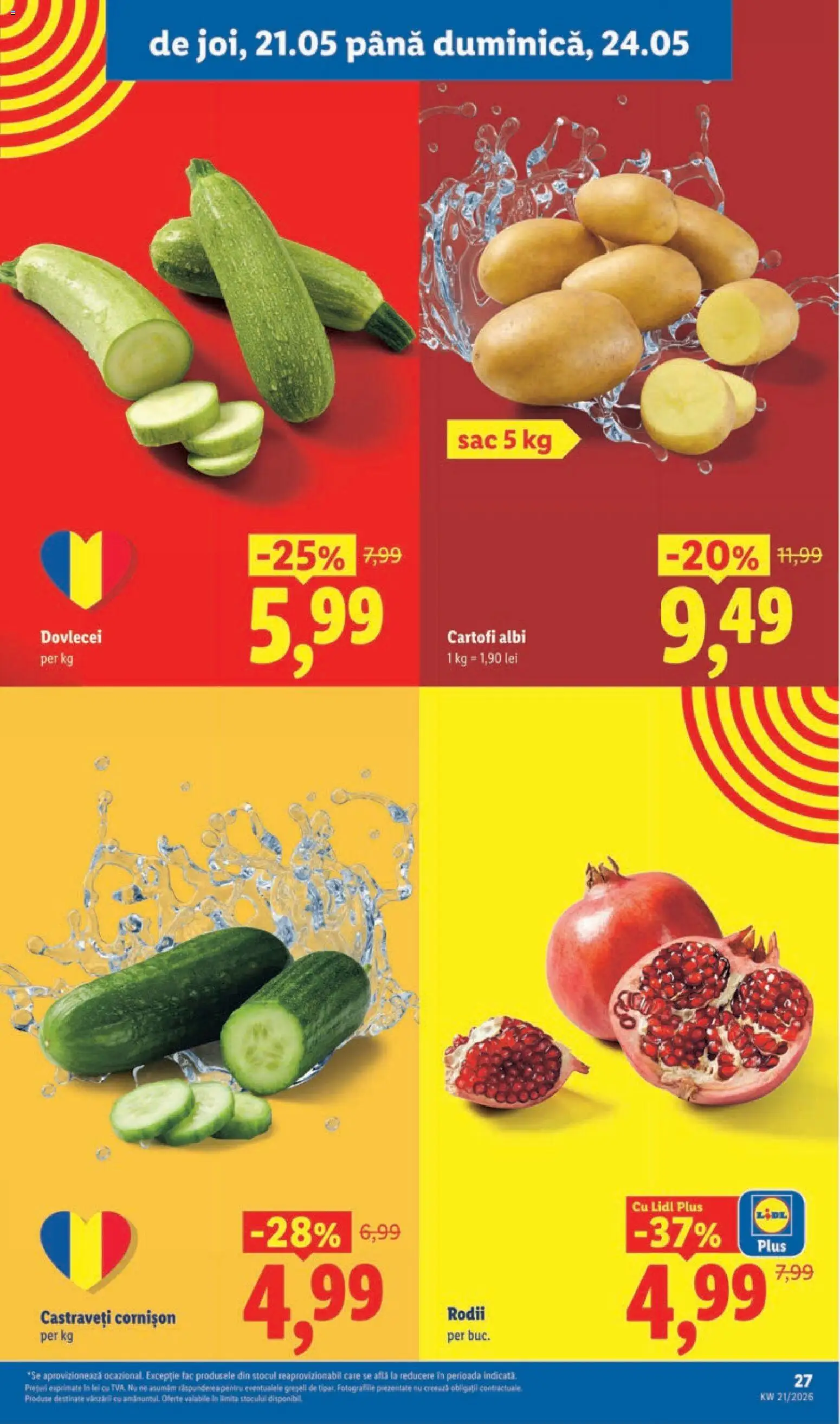 Catalog LIDL 18 - 23 Mai 2026 | Pagina 27 | Produse: Castraveți, Cartofi