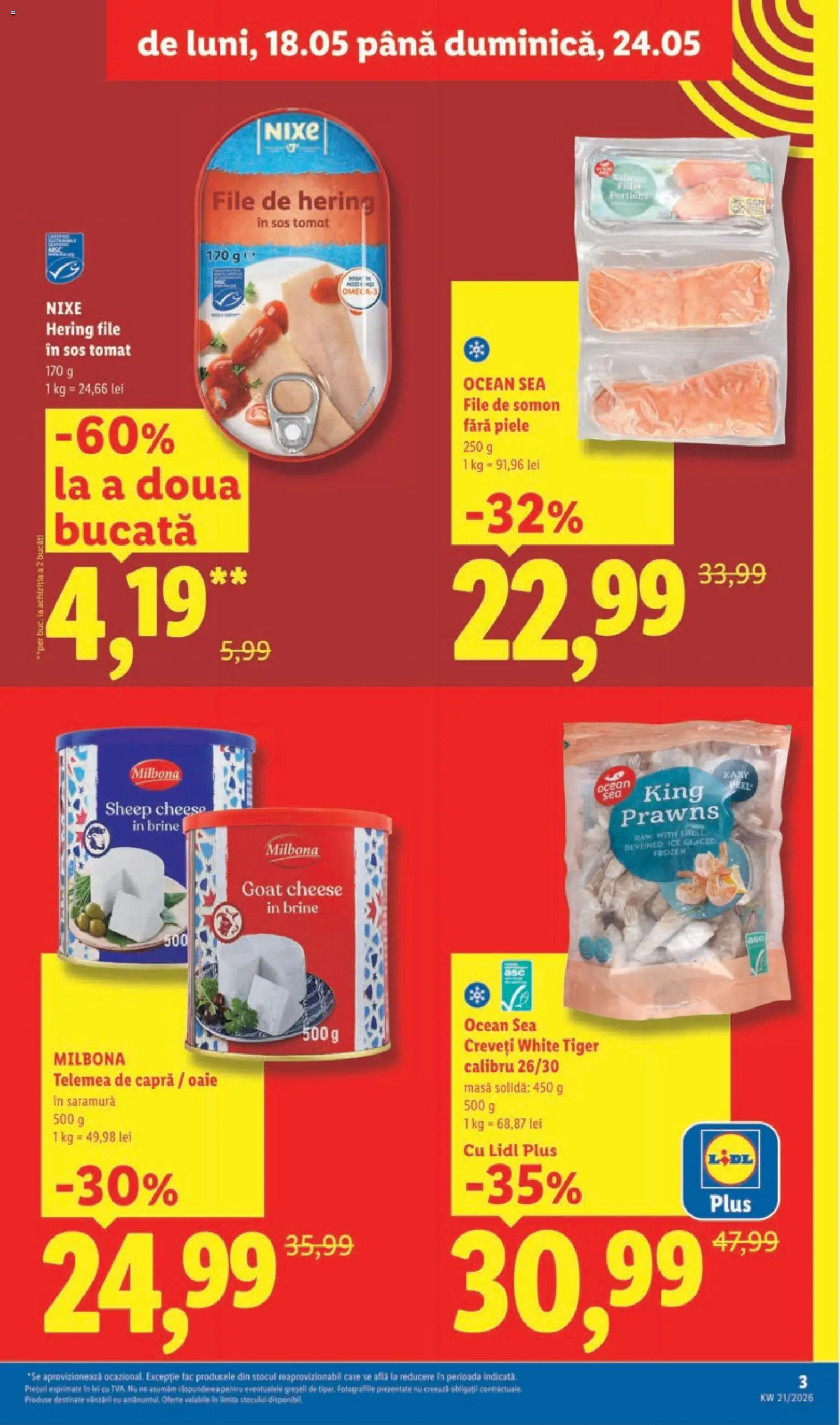 Catalog LIDL 18 - 23 Mai 2026 | Pagina 3 | Produse: Masă, Sos
