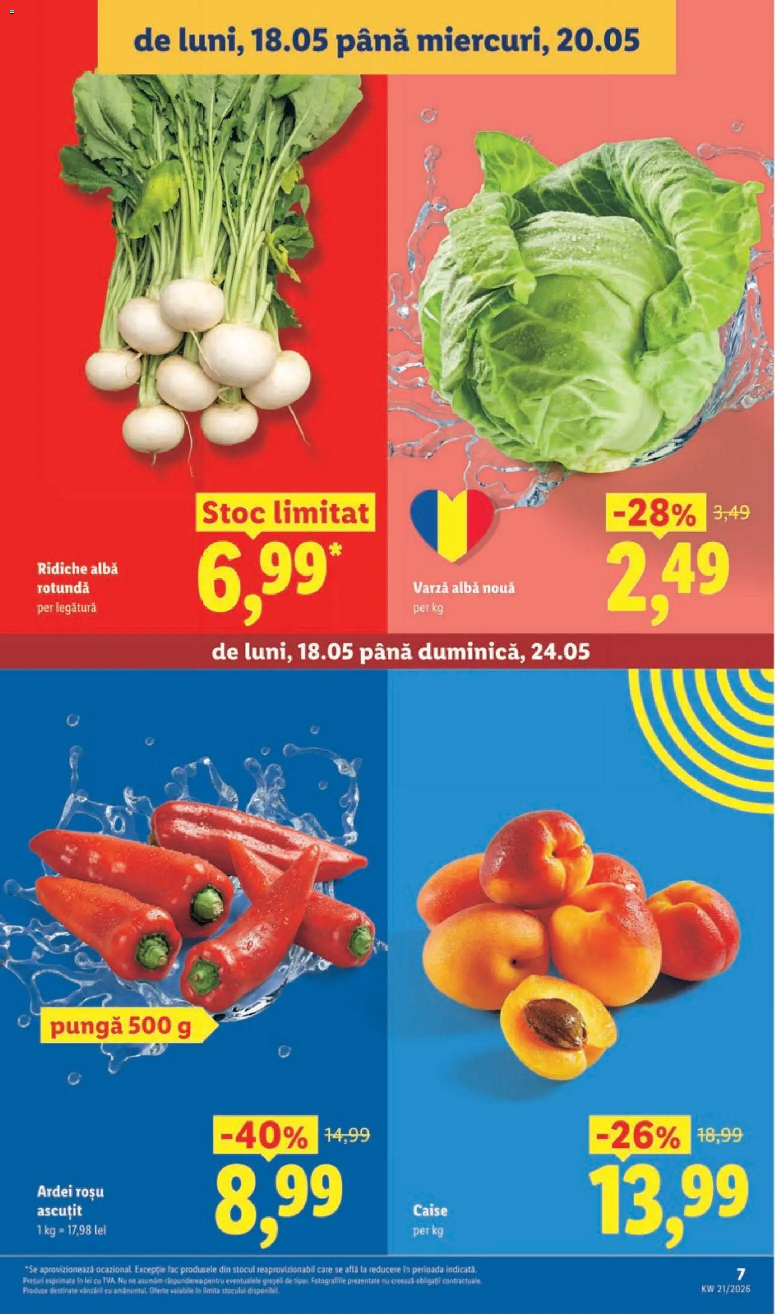 Catalog LIDL 18 - 23 Mai 2026 | Pagina 7 | Produse: Varză, Pungă, Ardei, Ahtapot