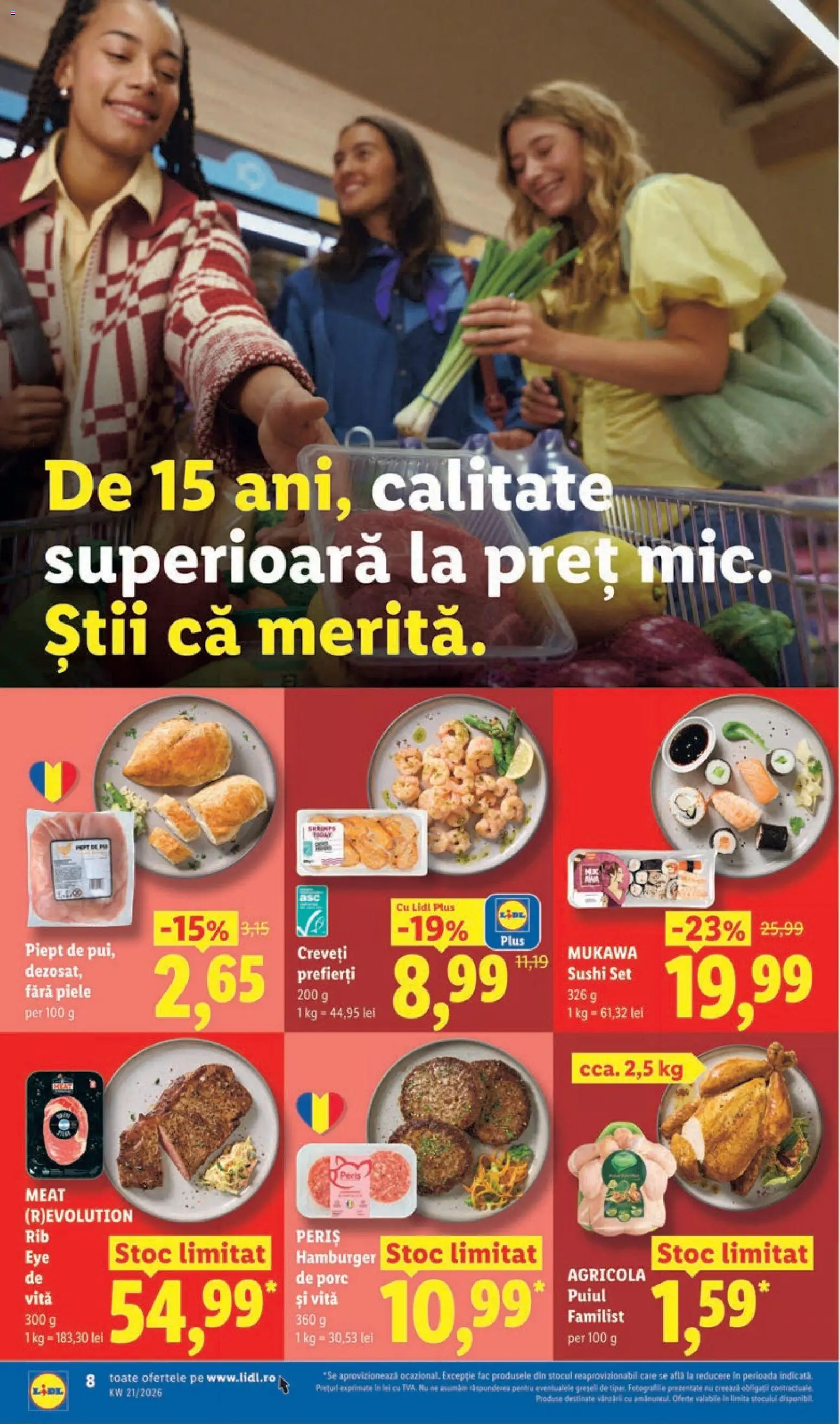 Catalog LIDL 18 - 23 Mai 2026 | Pagina 8 | Produse: Sushi