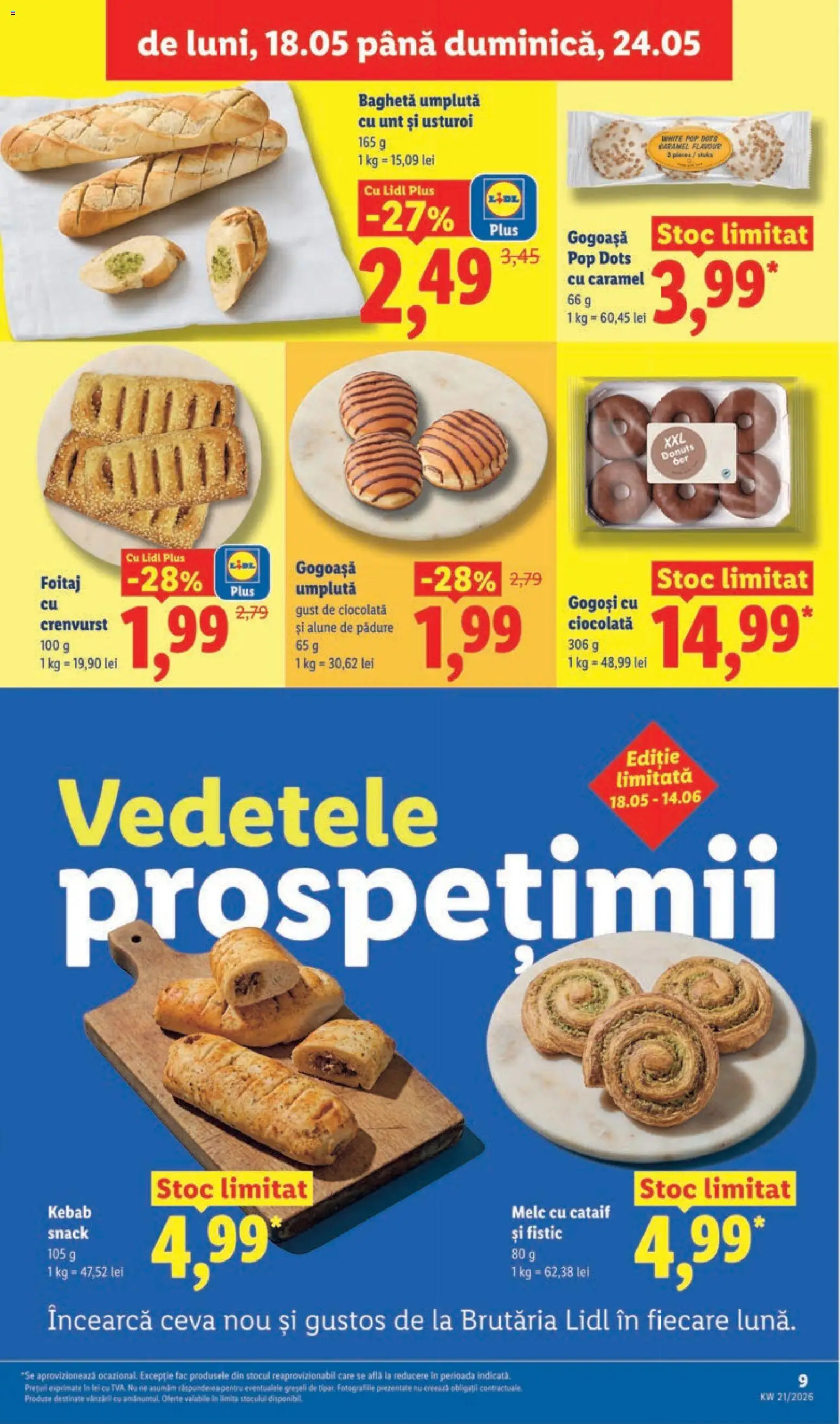 Catalog LIDL 18 - 23 Mai 2026 | Pagina 9 | Produse: Divan, Unt, Ciocolată, Fistic