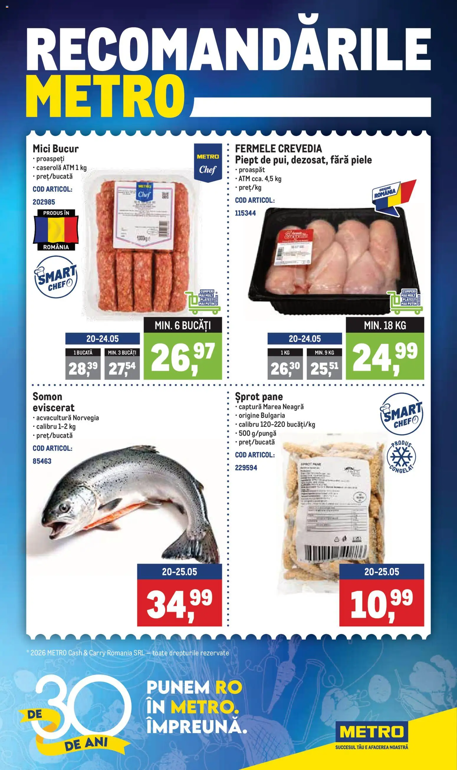 Catalog METRO 18 - 23 Mai 2026 | Pagina 1 | Produse: Mici