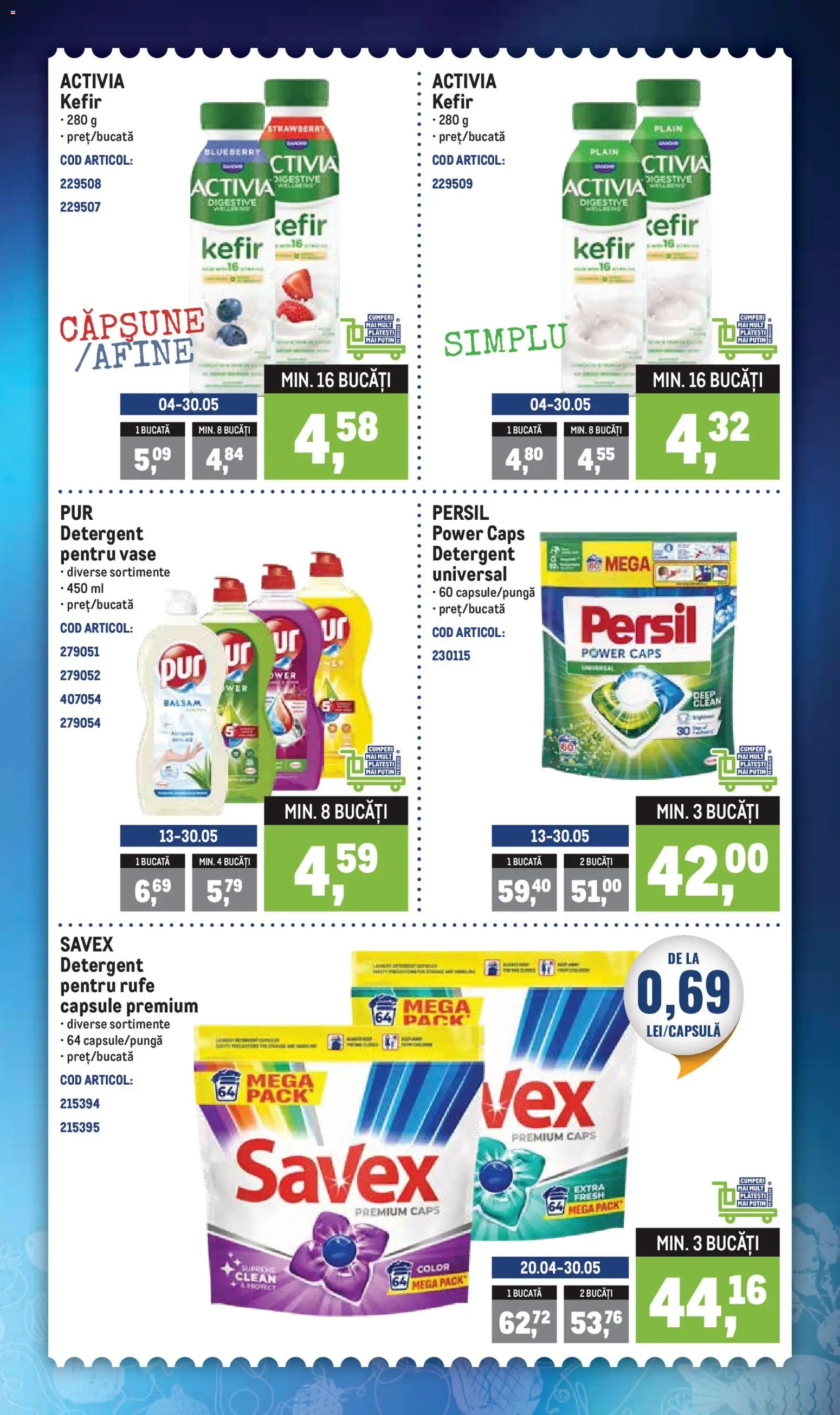 Catalog METRO 18 - 23 Mai 2026 | Pagina 3 | Produse: Pomelo, Balsam, Kefir, Detergent