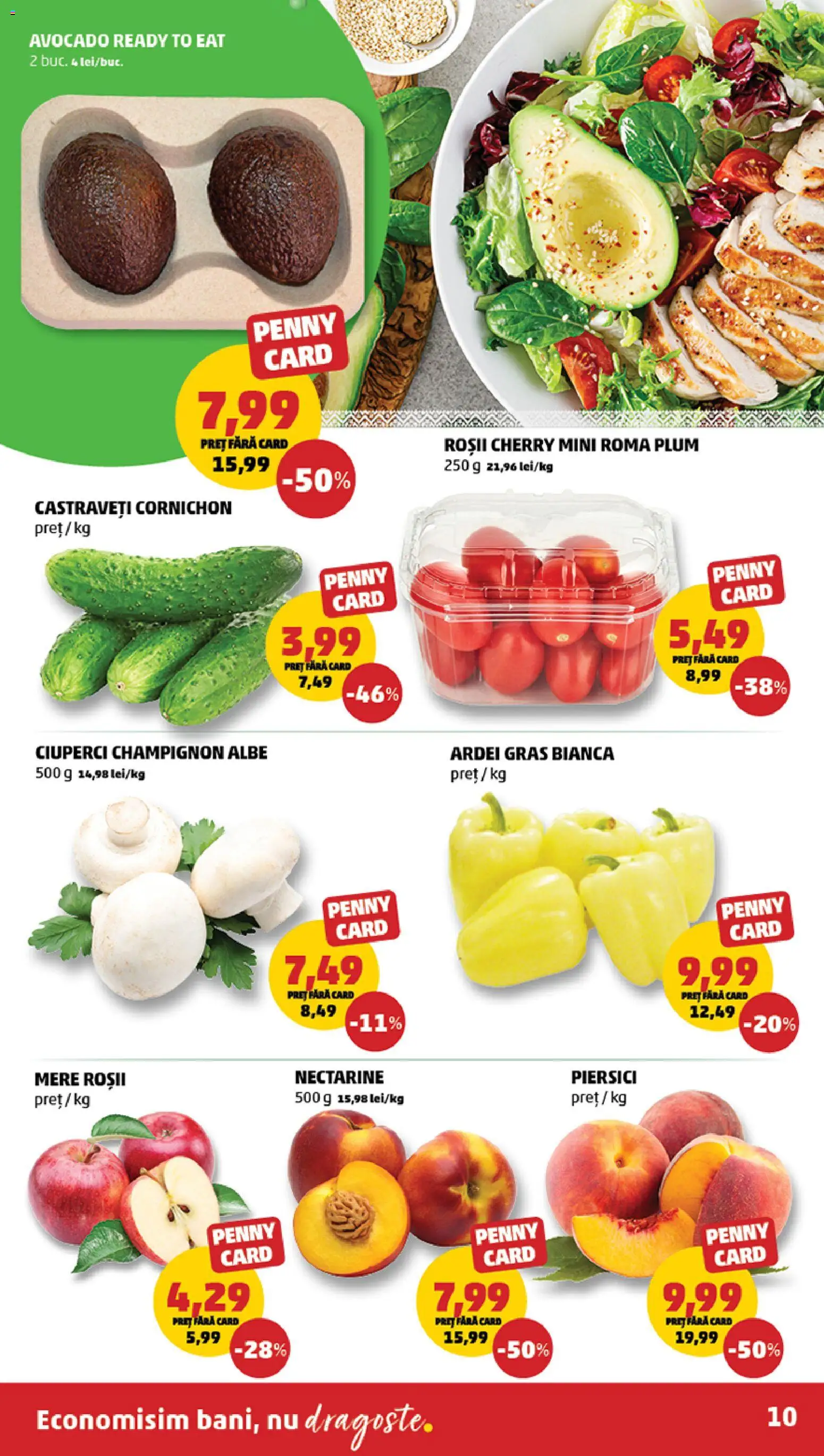 Catalog PENNY Market 20 - 25 Mai 2026 | Pagina 10 | Produse: Temizlik kovası, Ciuperci, Roșii, Castraveți