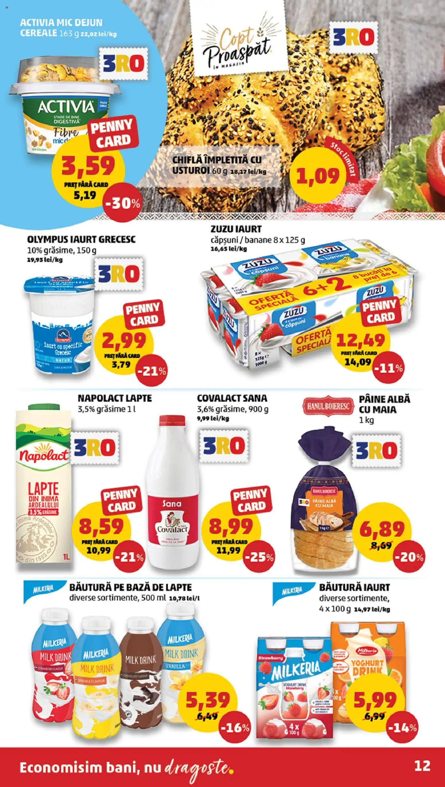 Catalog PENNY Market 20 - 25 Mai 2026 | Pagina 12 | Produse: Chiflă, Pâine, Banane, Cereale