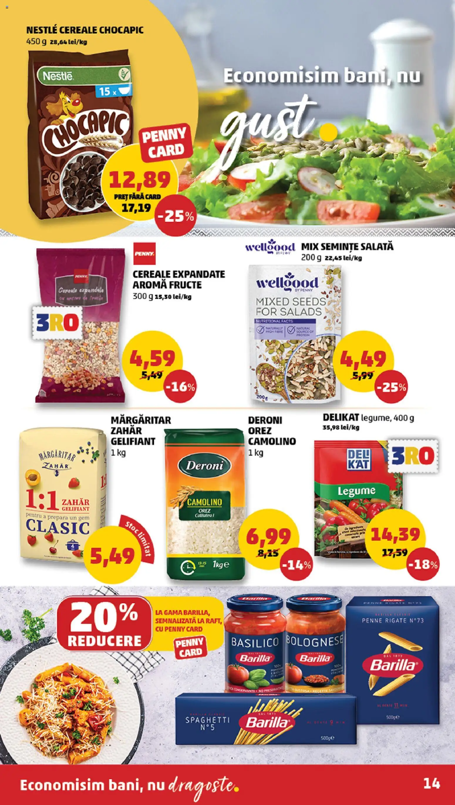 Catalog PENNY Market 20 - 25 Mai 2026 | Pagina 14 | Produse: Cereale, Salată, Sos, Zahăr