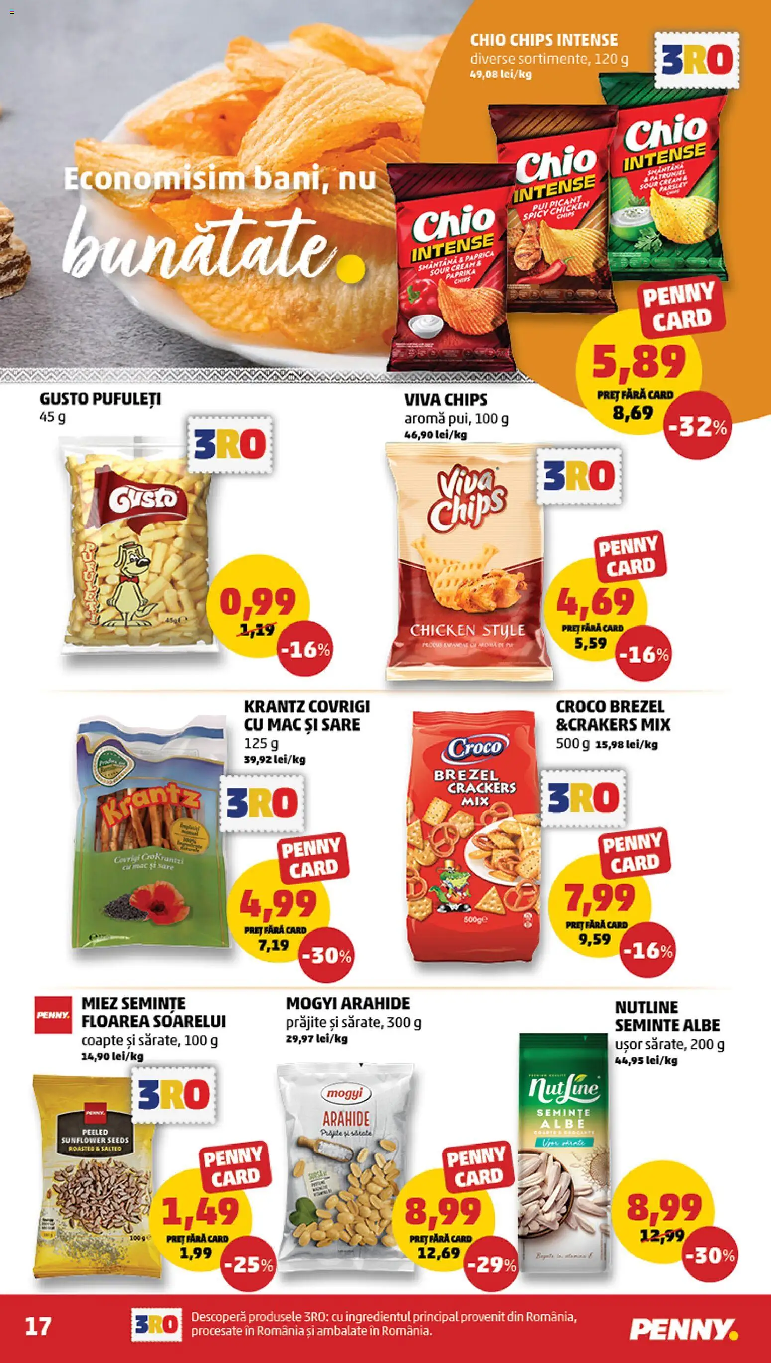 Catalog PENNY Market 20 - 25 Mai 2026 | Pagina 17 | Produse: Arahide, Semințe, Smântână, Sare
