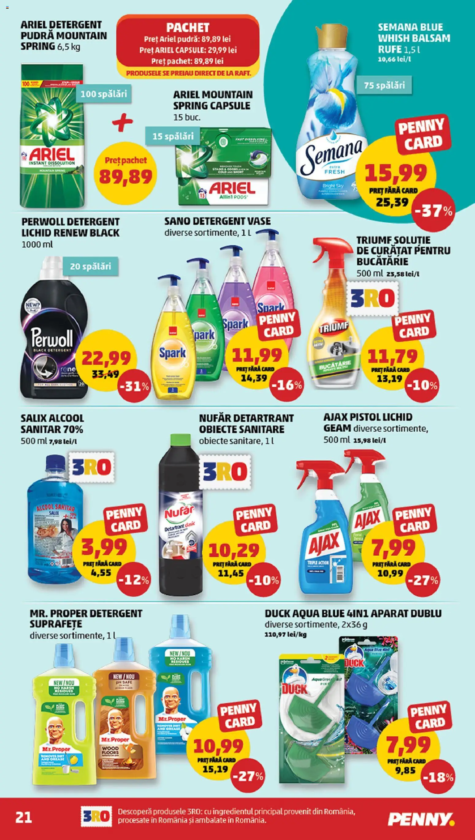 Catalog PENNY Market 20 - 25 Mai 2026 | Pagina 21 | Produse: Pudră, Balsam, Detergent, Balsam de rufe