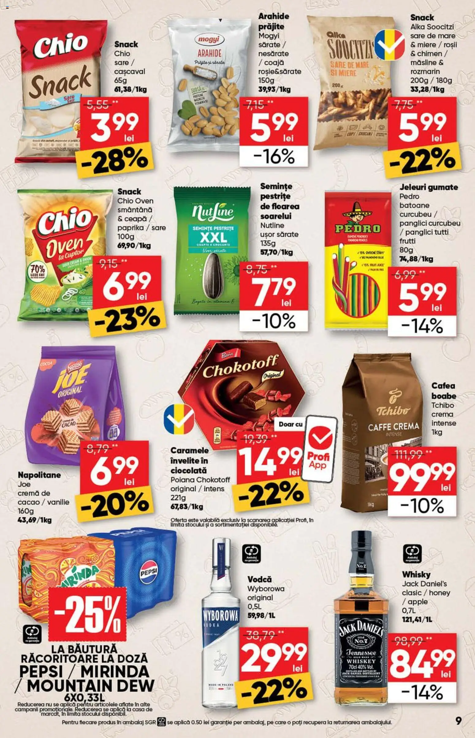 Catalog Profi 13 - 25 Mai 2026 | Pagina 9 | Produse: Ciocolată, Jeleuri, Sare, Caramele