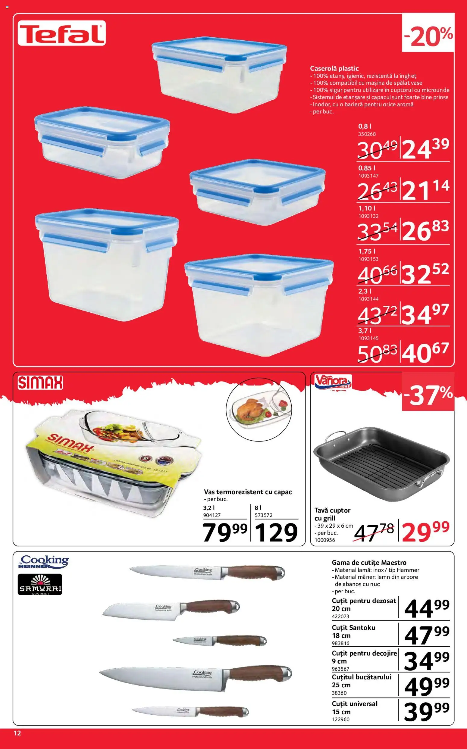 Catalog Selgros 15 - 27 Mai 2026 | Pagina 12 | Produse: Mașină De Spălat, Cuptor, Grill, Mâner
