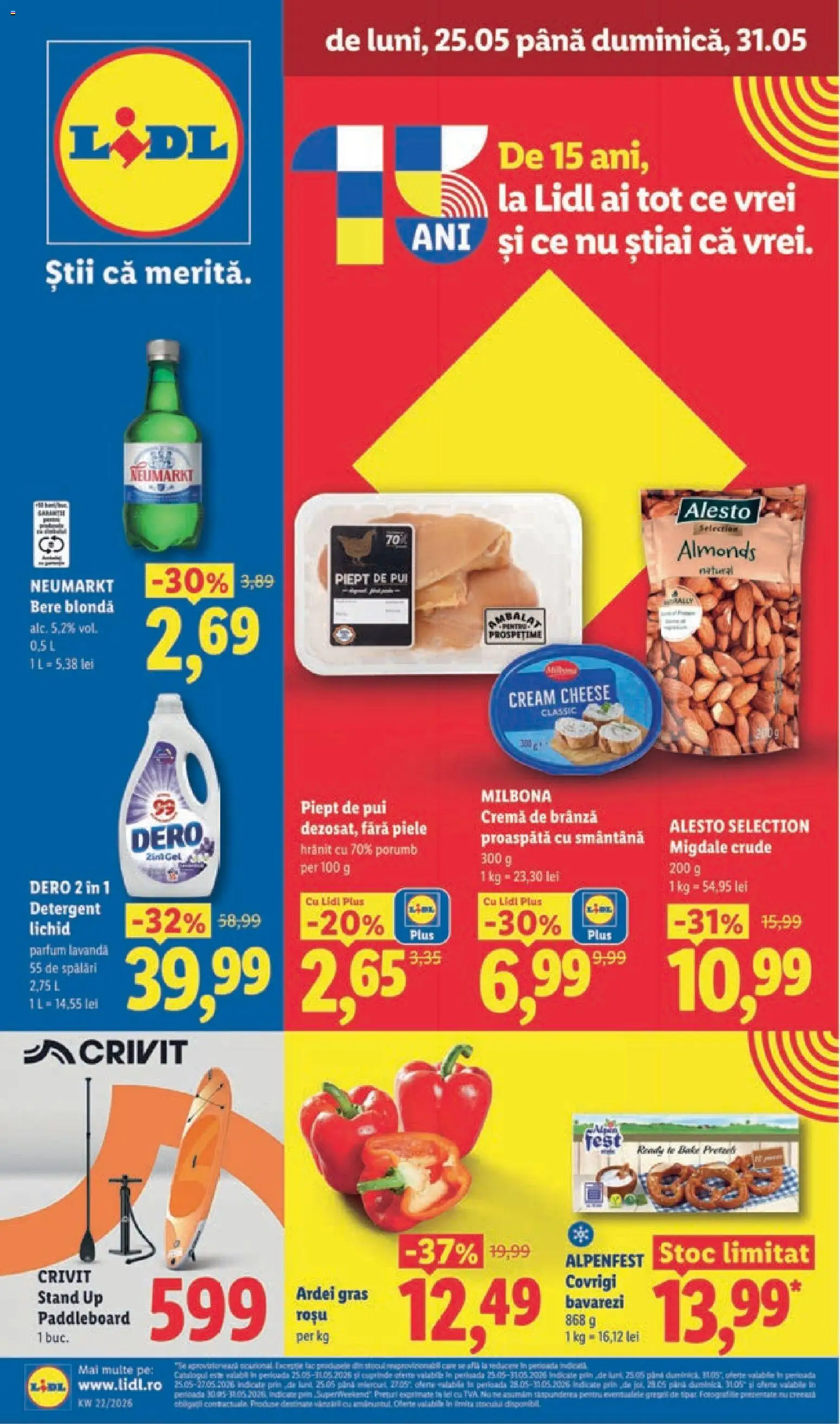 Catalog LIDL 25 - 30 Mai 2026 | Pagina 1 | Produse: Parfum, Ardei, Migdale, Porumb