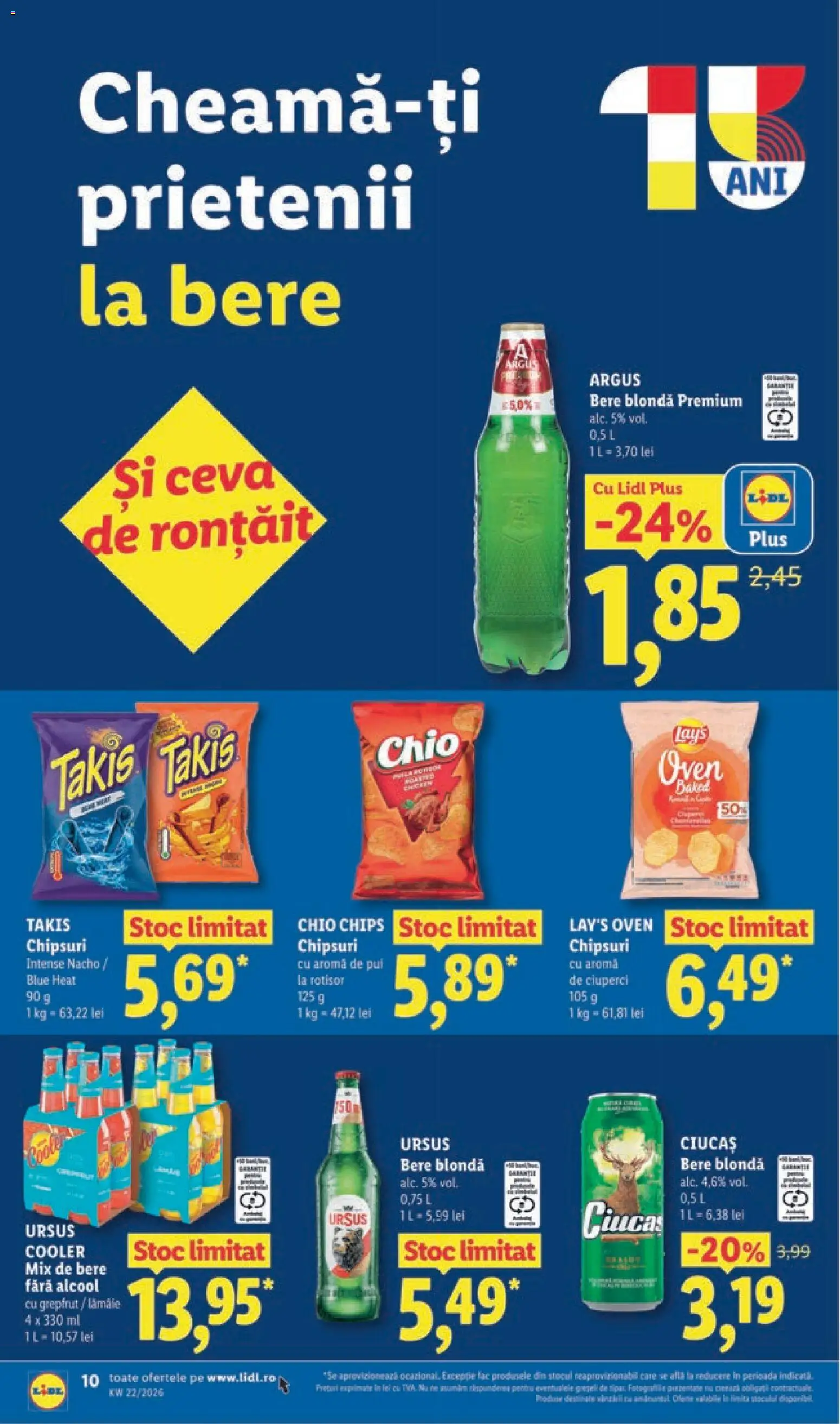 Catalog LIDL 25 - 30 Mai 2026 | Pagina 10 | Produse: Hacıyatmaz Kedi Oyuncağı, Ciuperci, Bere, Grepfrut