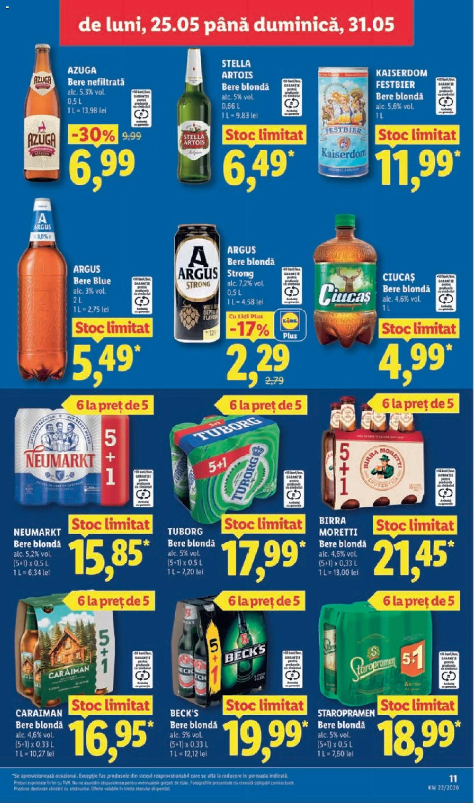 Catalog LIDL 25 - 30 Mai 2026 | Pagina 11 | Produse: Bere