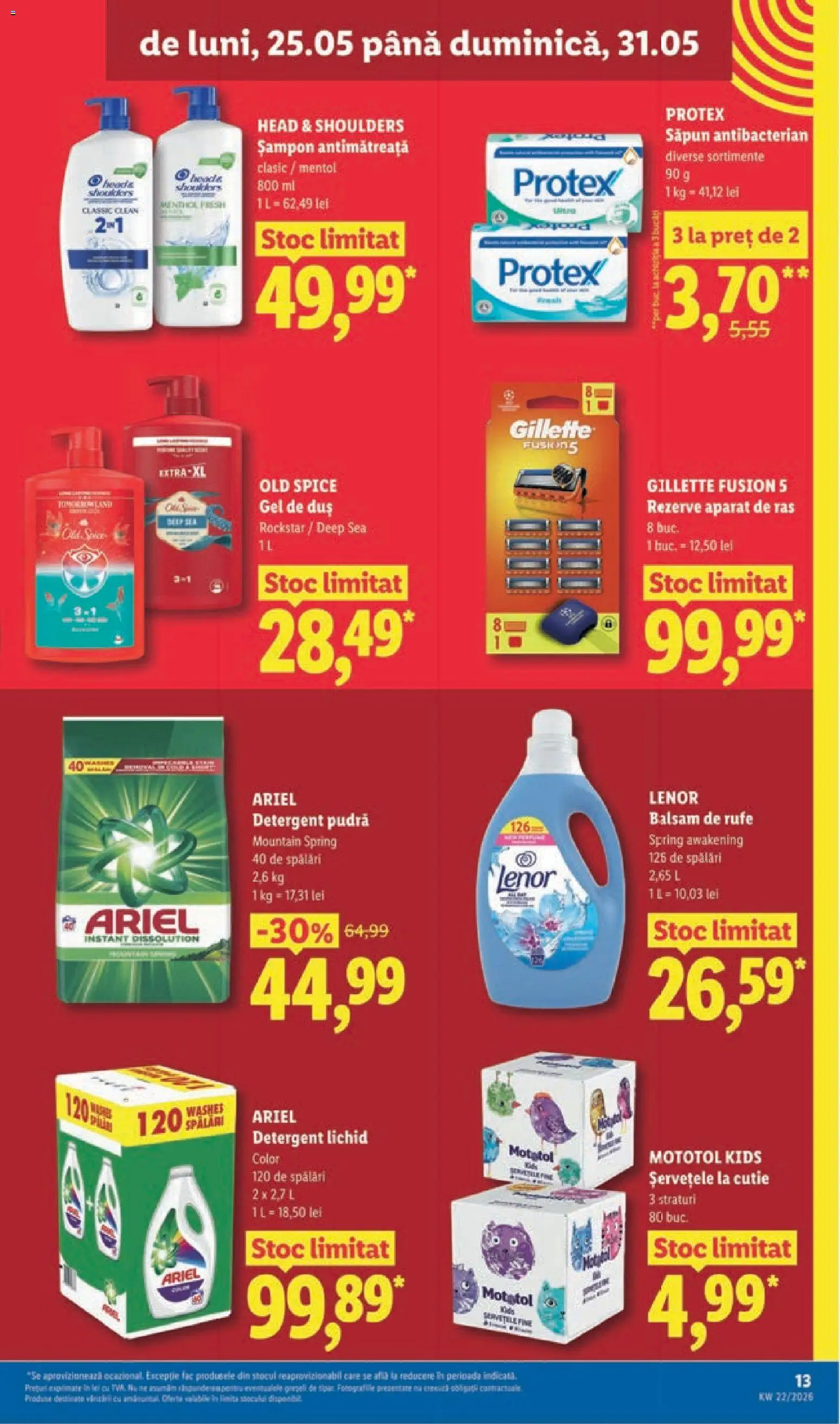 Catalog LIDL 25 - 30 Mai 2026 | Pagina 13 | Produse: Kısırlaştırılmış Kedi Maması, Cutie, Șampon, Balsam