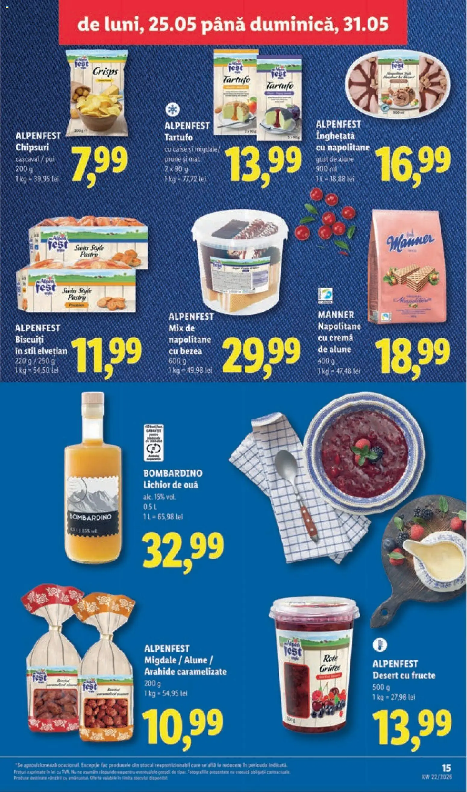 Catalog LIDL 25 - 30 Mai 2026 | Pagina 15 | Produse: Arahide, Migdale, Prune, Fructe