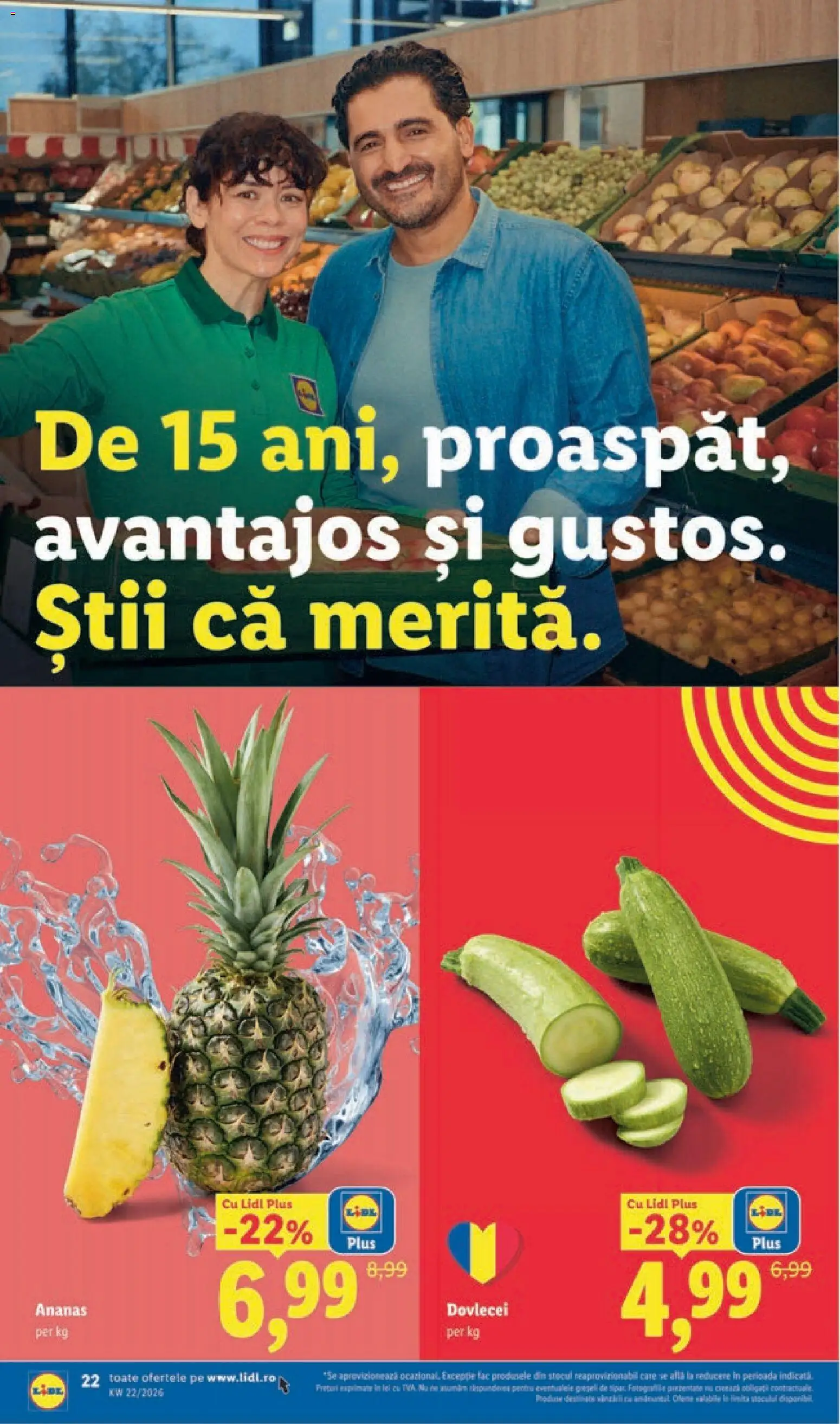 Catalog LIDL 25 - 30 Mai 2026 | Pagina 22 | Produse: Ananas
