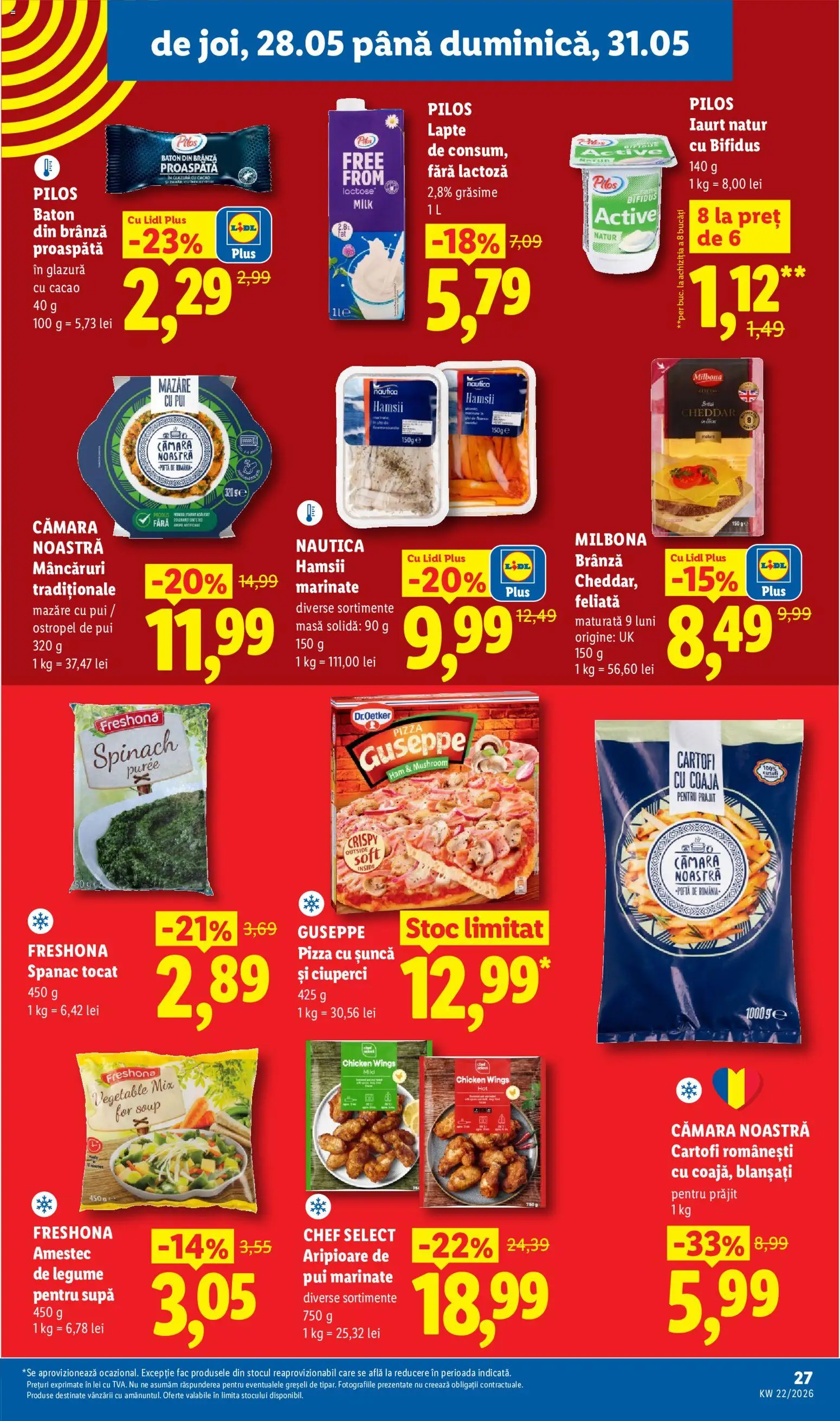 Catalog LIDL 25 - 30 Mai 2026 | Pagina 27 | Produse: Toplar, Hacıyatmaz Kedi Oyuncağı, Ciuperci, Iaurt