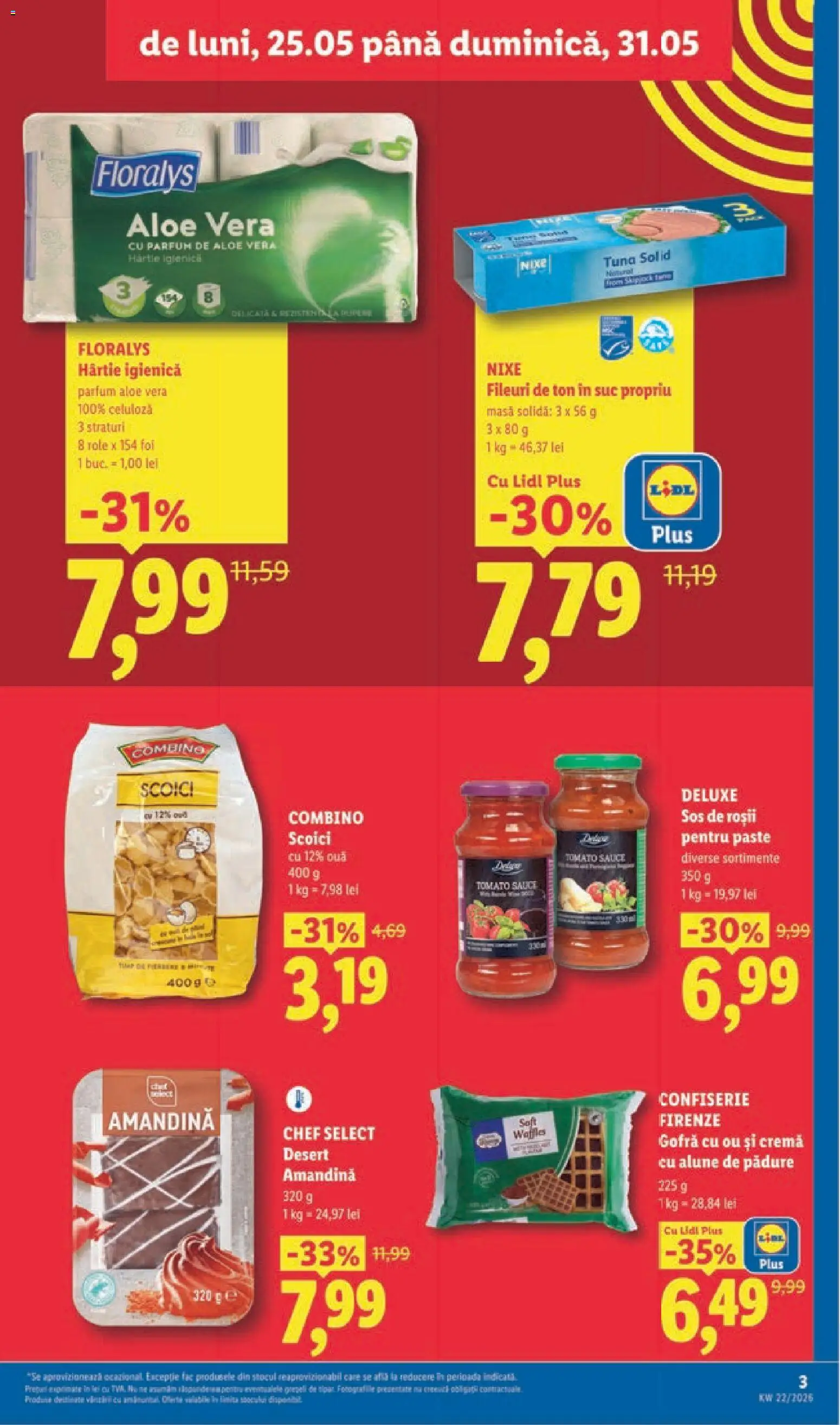 Catalog LIDL 25 - 30 Mai 2026 | Pagina 3 | Produse: Aloe vera, Amandină, Brokoli, Cremă