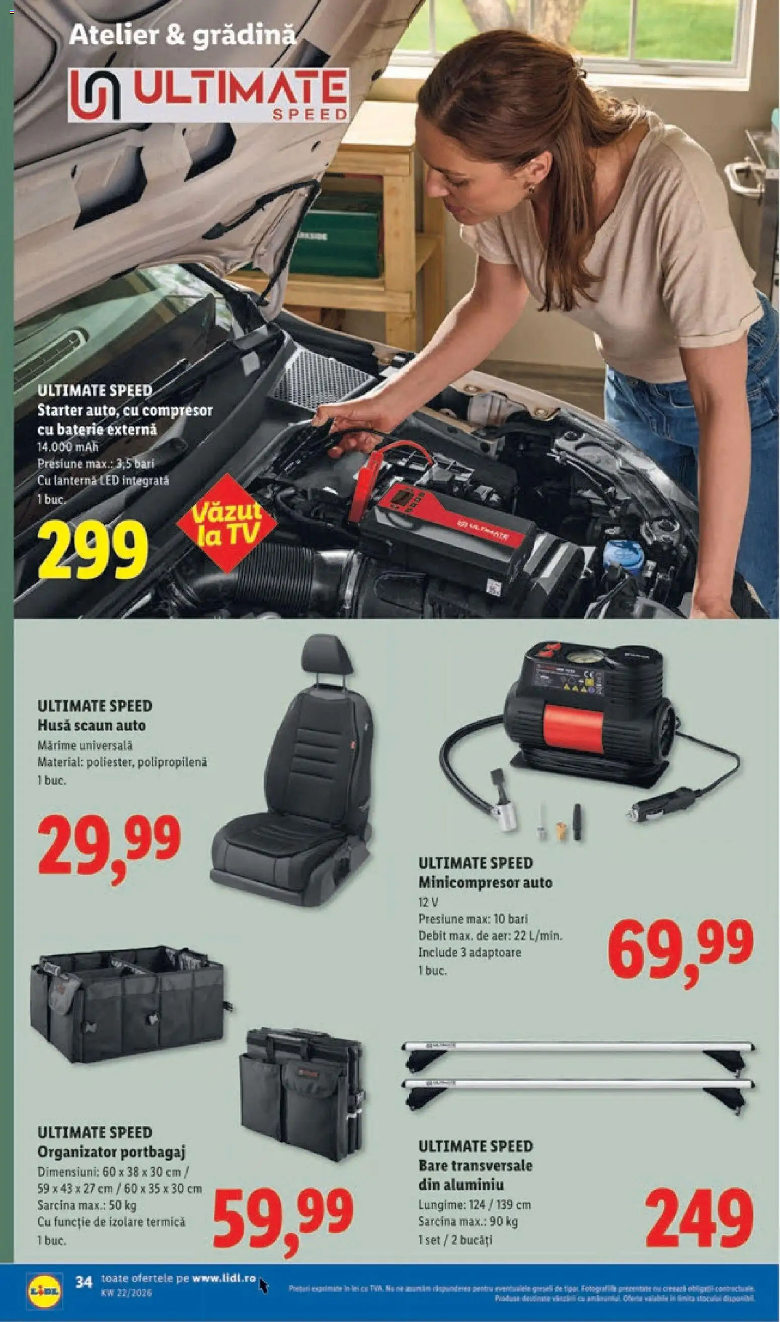 Catalog LIDL 25 - 30 Mai 2026 | Pagina 34 | Produse: Scaun, Babak, Baterie