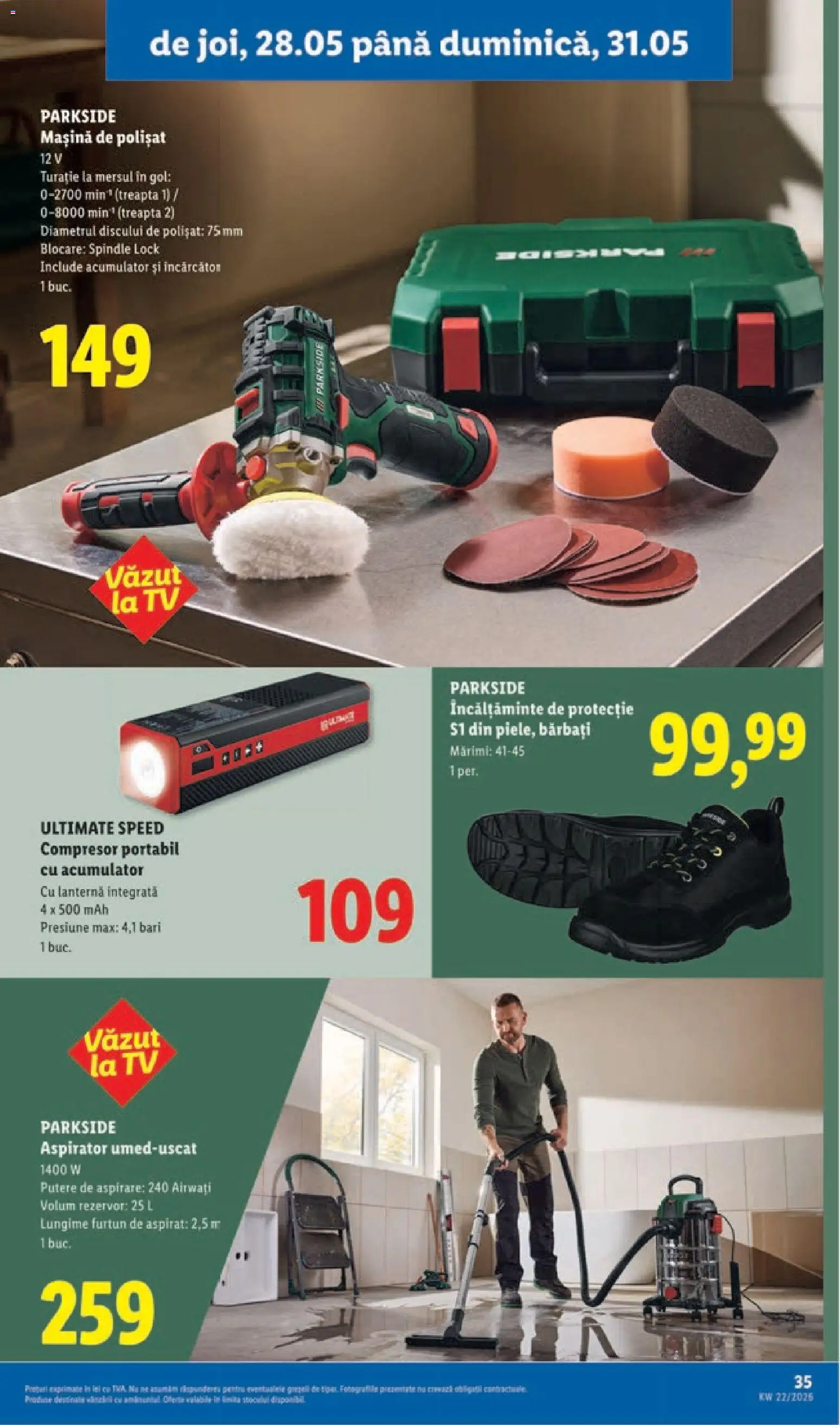 Catalog LIDL 25 - 30 Mai 2026 | Pagina 35 | Produse: Aspirator, Bornoz takımı