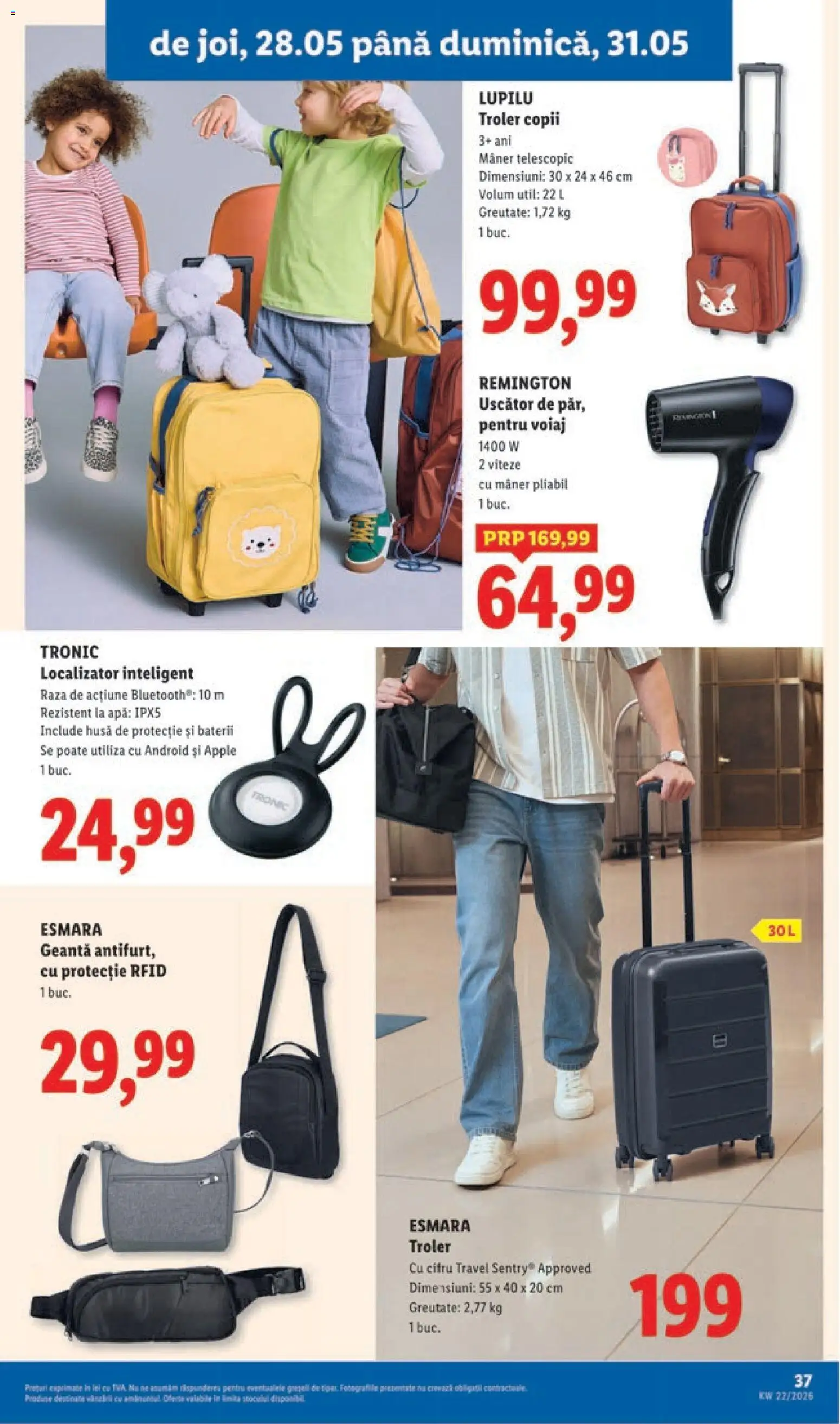 Catalog LIDL 25 - 30 Mai 2026 | Pagina 37 | Produse: Geantă, Uscător, Baterii, Apple