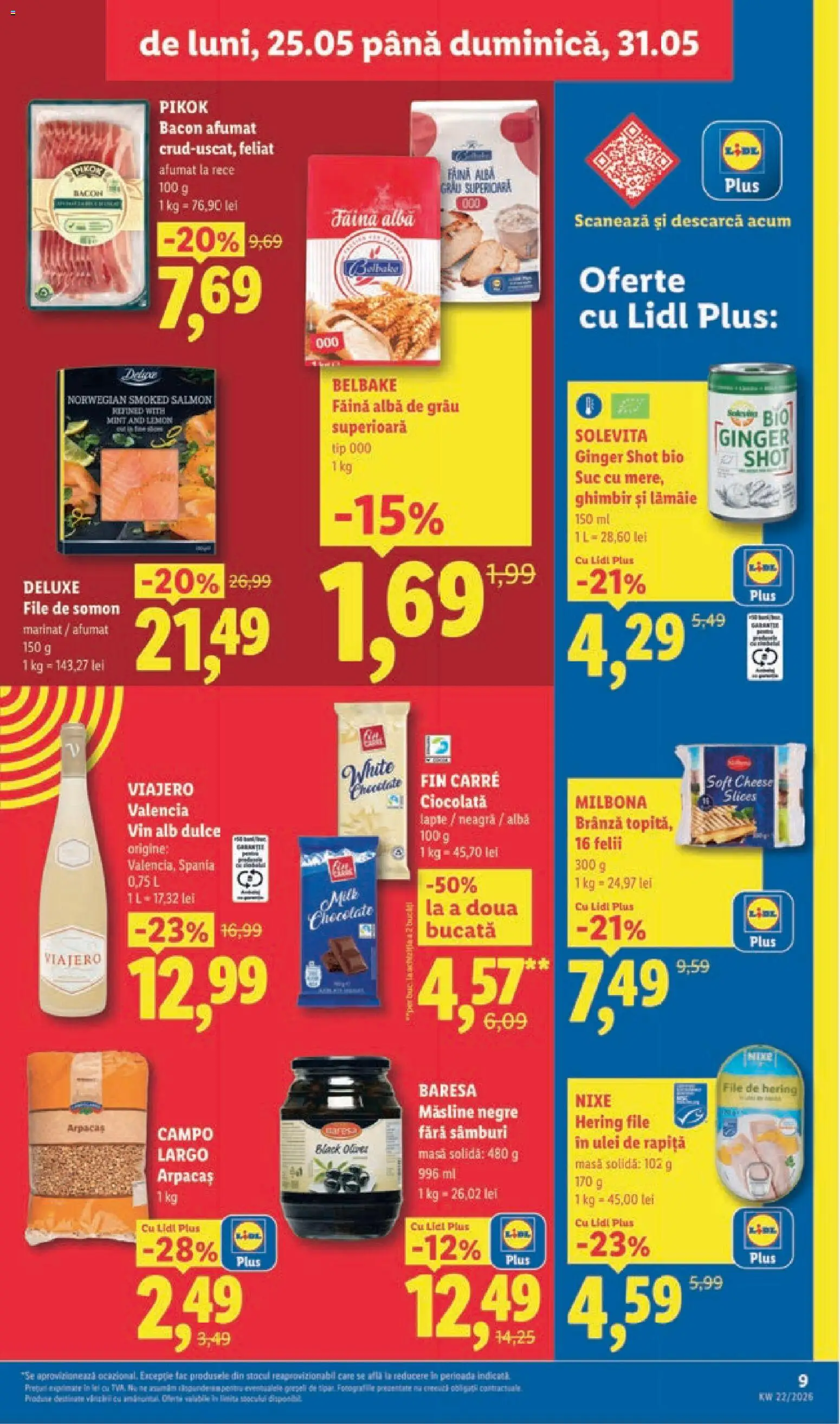 Catalog LIDL 25 - 30 Mai 2026 | Pagina 9 | Produse: Masă, Ulei, Suc, Lămâie