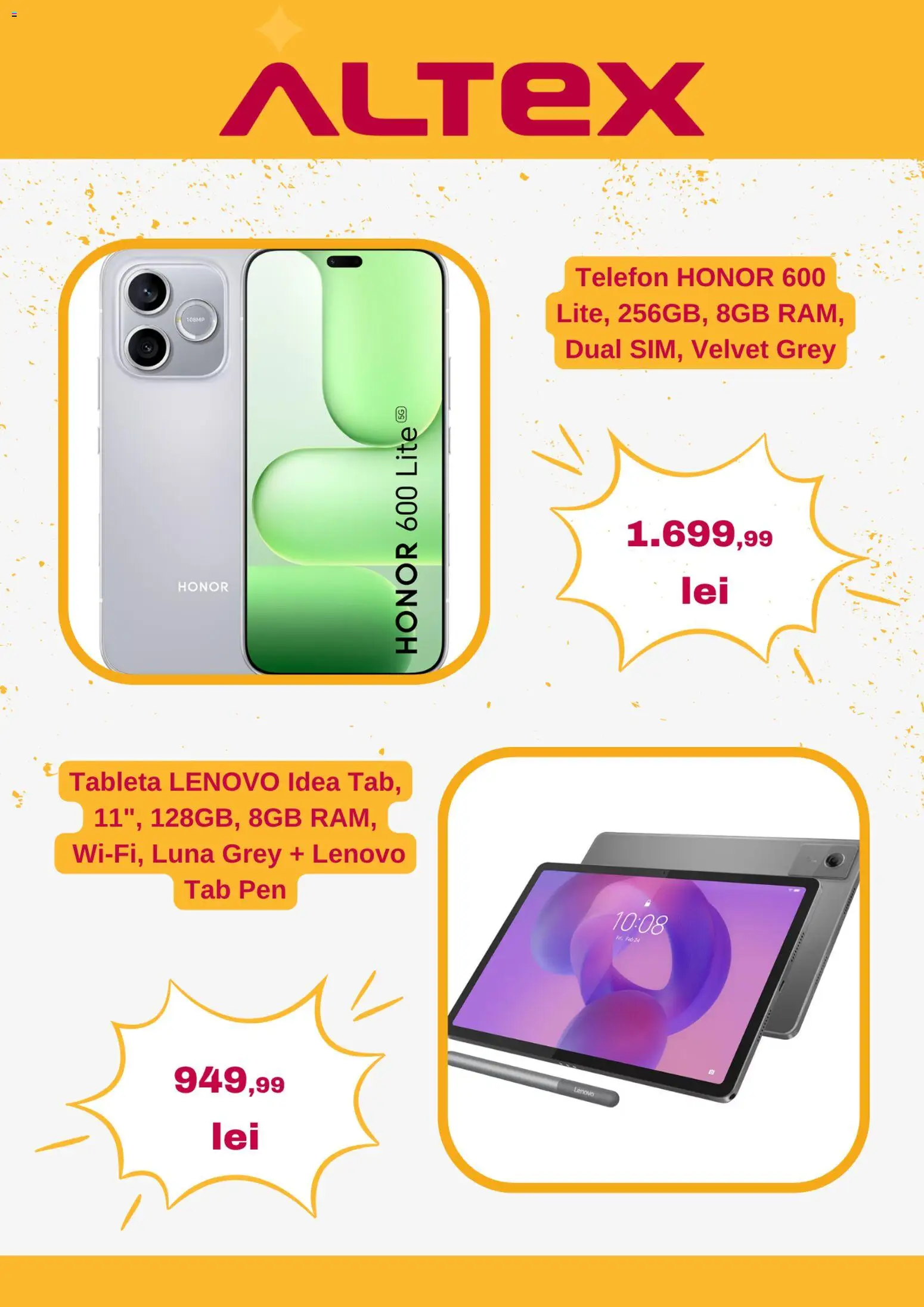 Catalog Altex 21 - 26 Mai 2026 | Pagina 2 | Produse: Telefon, Tabletă