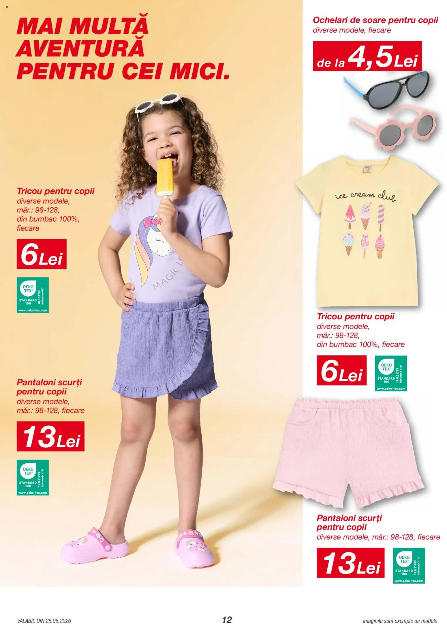 Catalog Kik 25 Mai - 20 Iunie 2026 | Pagina 12 | Produse: Ochelari, Ochelari de soare, Tricou, Pantaloni scurți