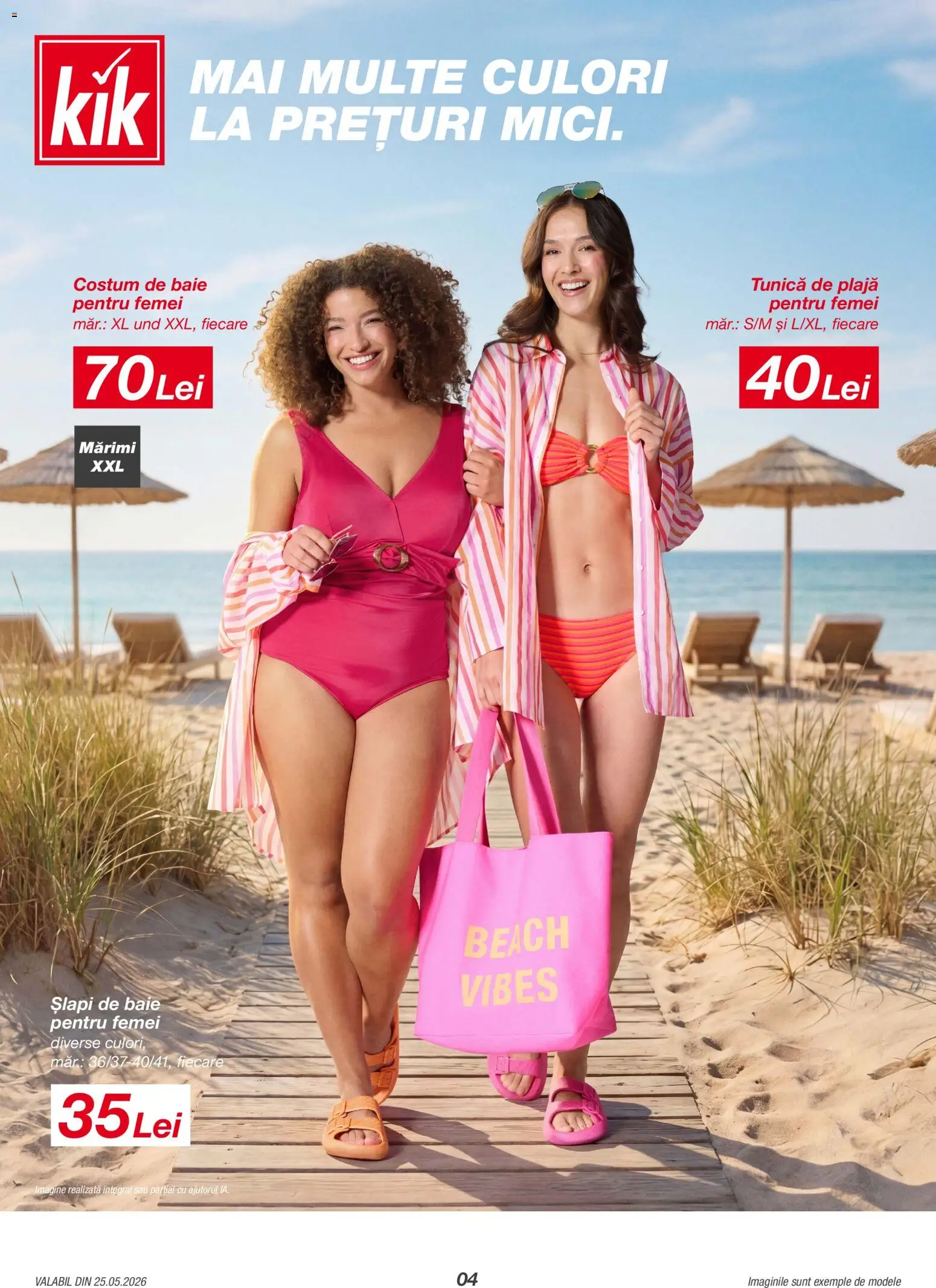 Catalog Kik 25 Mai - 20 Iunie 2026 | Pagina 4 | Produse: Costum de baie, Costum, Șlapi