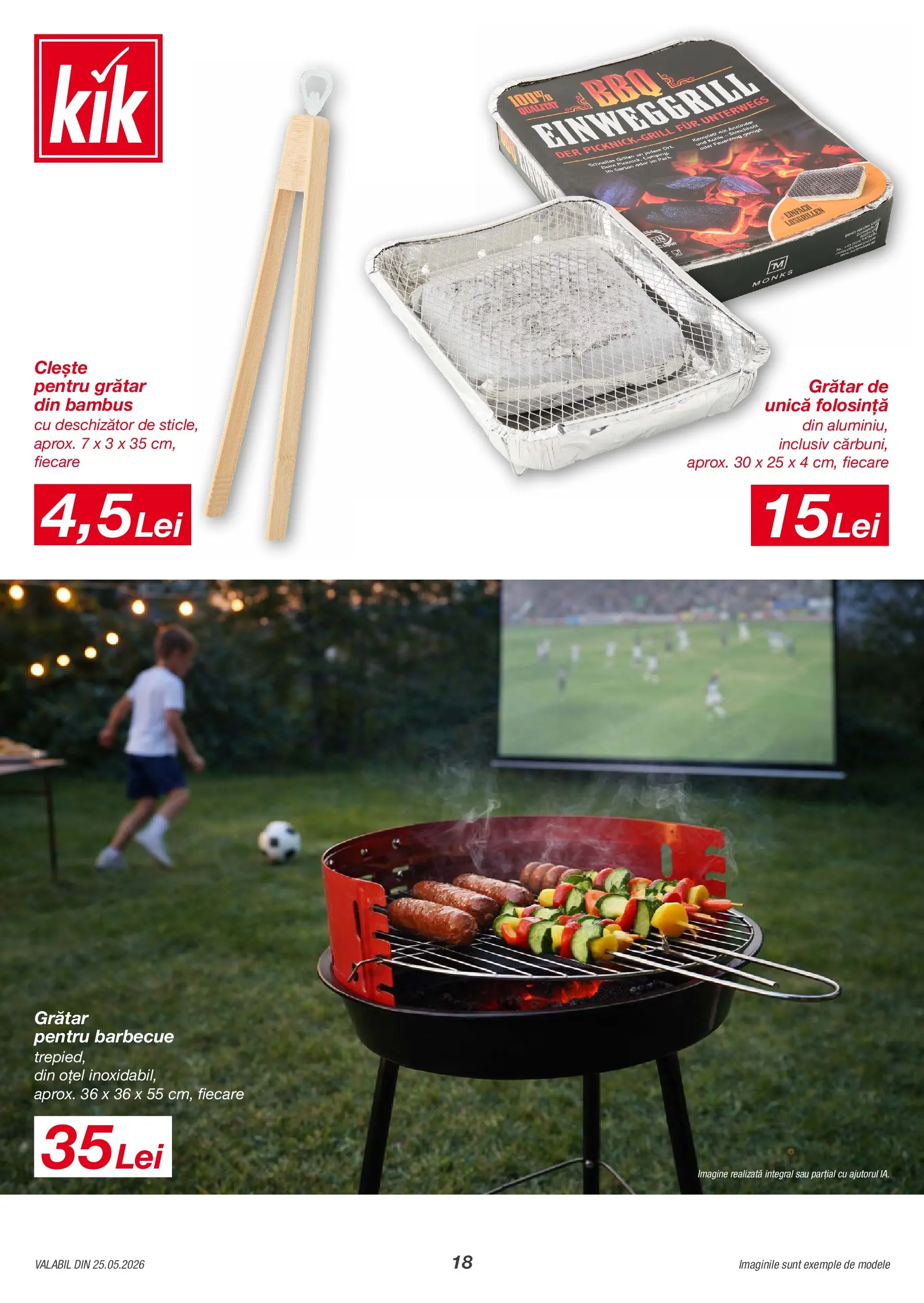 Catalog Kik 25 - 30 Mai 2026 | Pagina 18 | Produse: Clește, Grătar