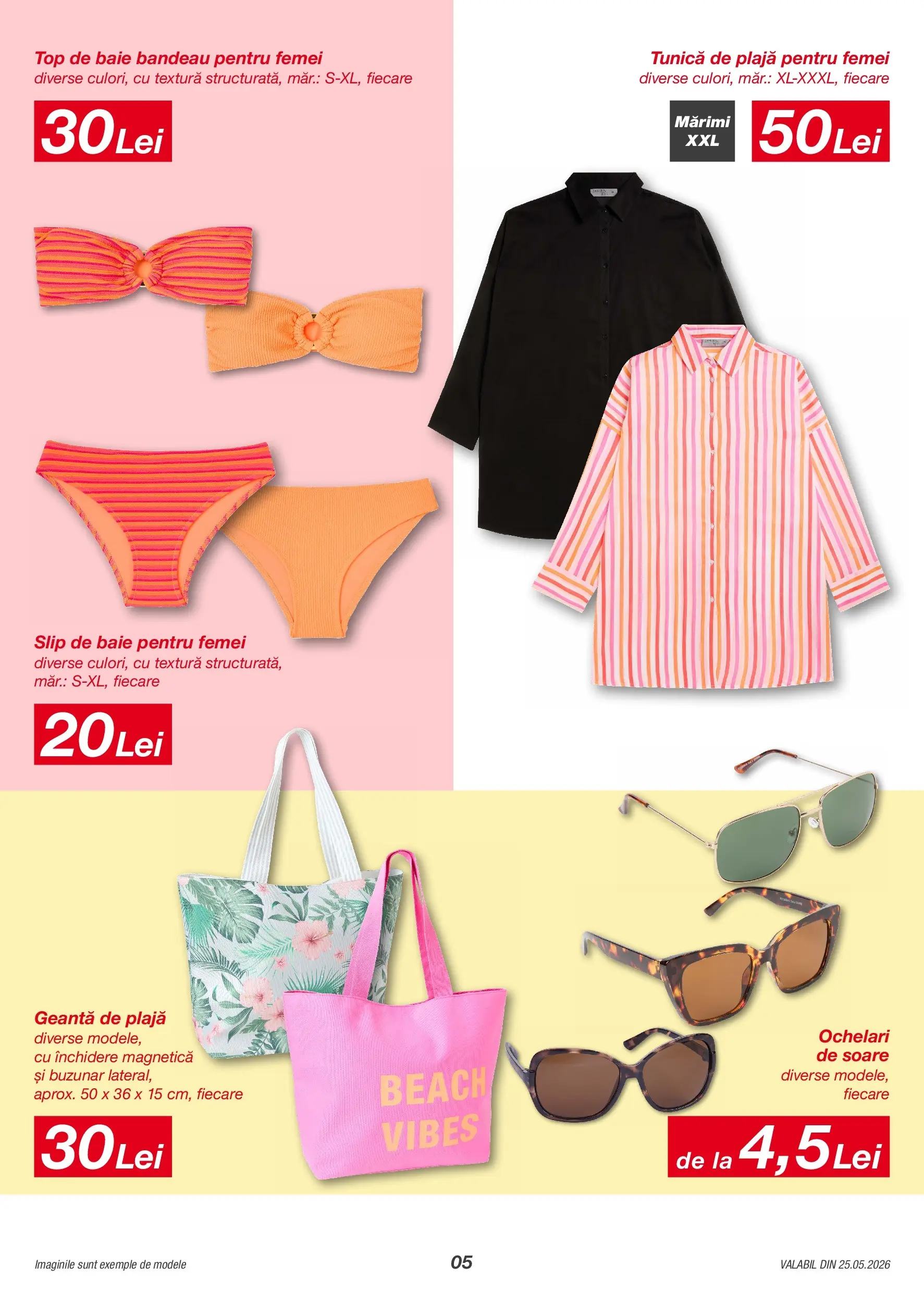 Catalog Kik 25 - 30 Mai 2026 | Pagina 5 | Produse: Ochelari, Slip de baie, Top, Slip
