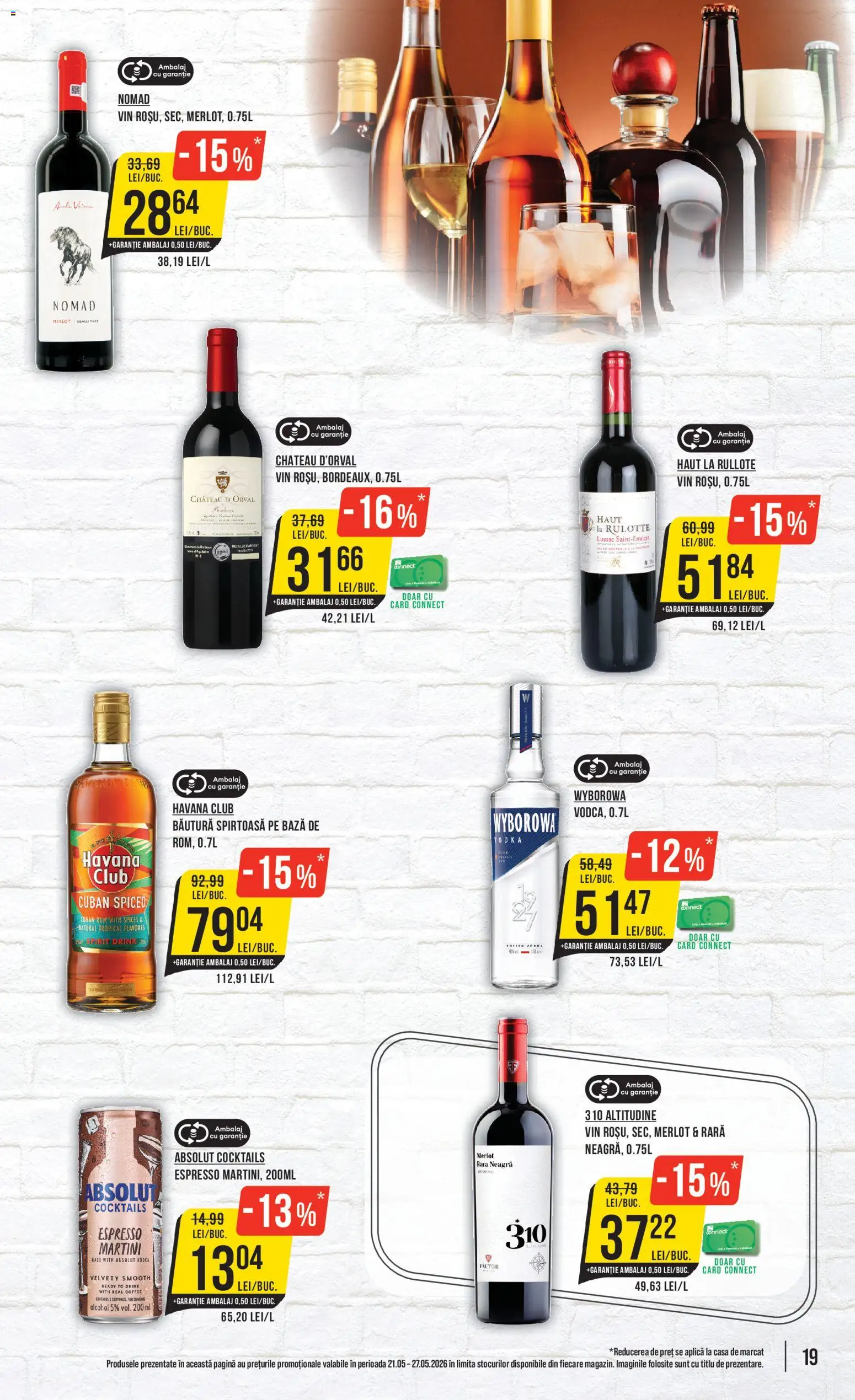 Catalog Mega Image 21 - 26 Mai 2026 | Pagina 19 | Produse: Yulaf, Vin, Vodka