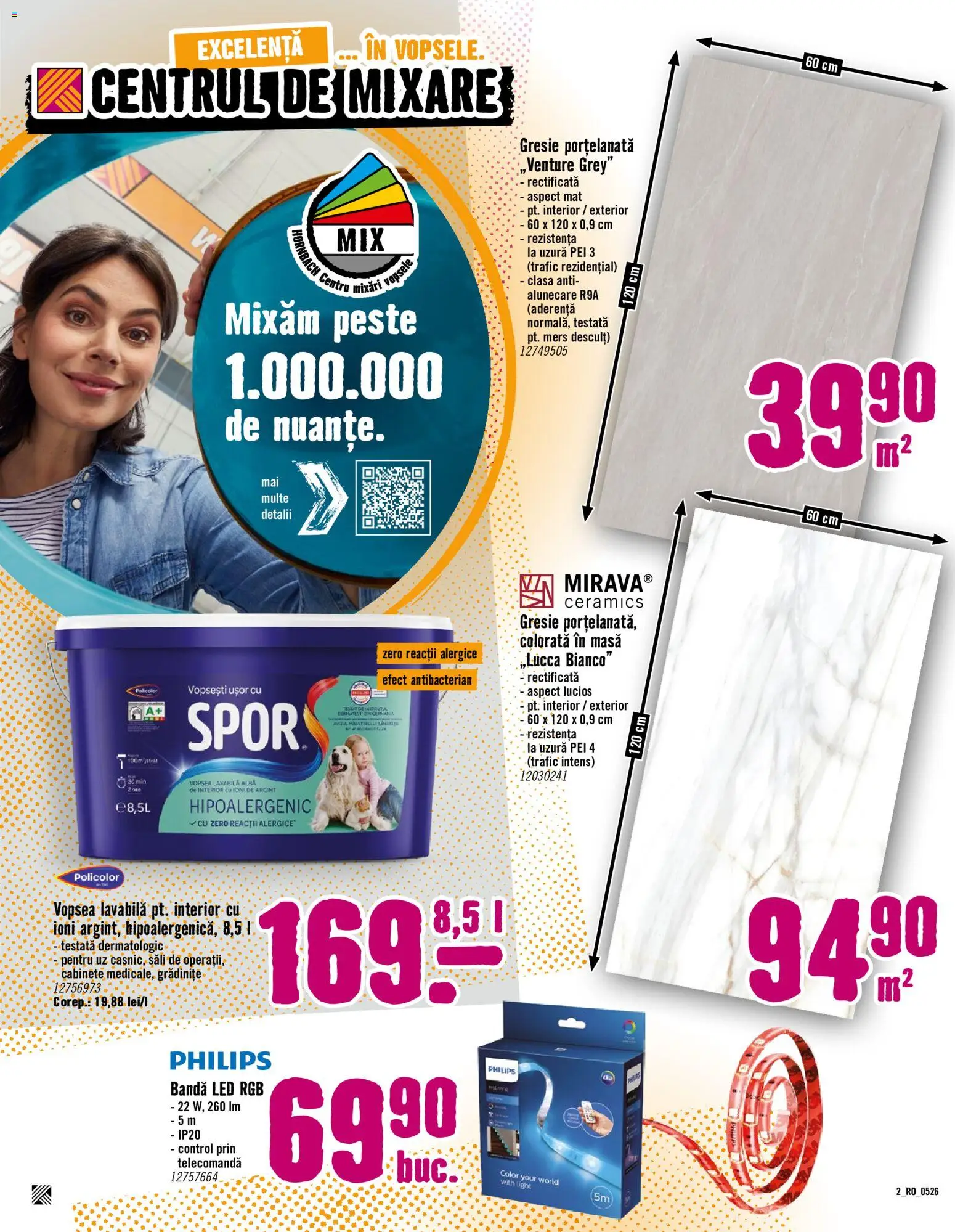 Catalog Hornbach 6 Mai - 4 Iunie 2026 | Pagina 2 | Produse: Enginar, Vopsea, Masă, Pește