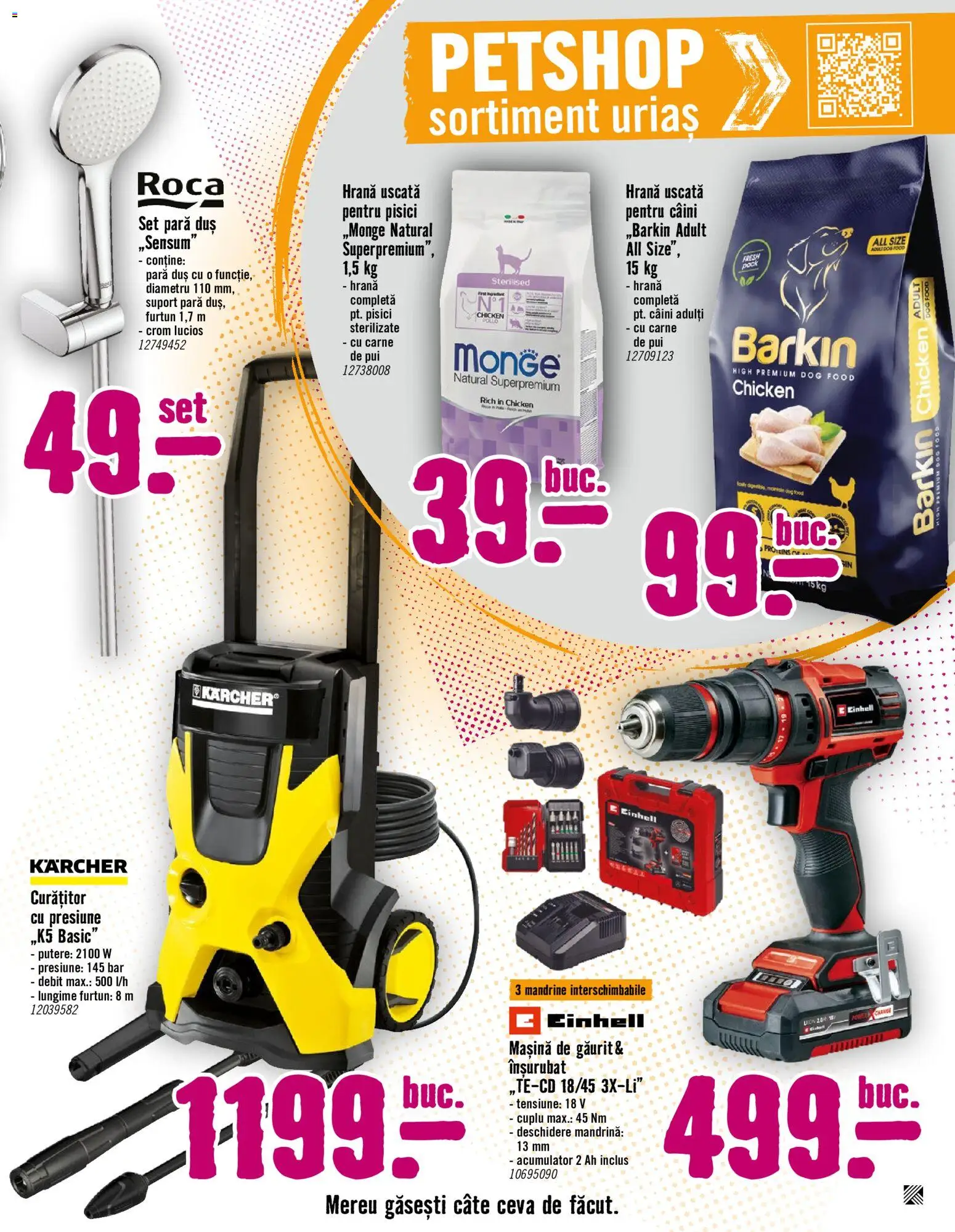 Catalog Hornbach 6 Mai - 4 Iunie 2026 | Pagina 5 | Produse: Mașină de găurit, Pară, Hacıyatmaz Kedi Oyuncağı, Carne De Pui