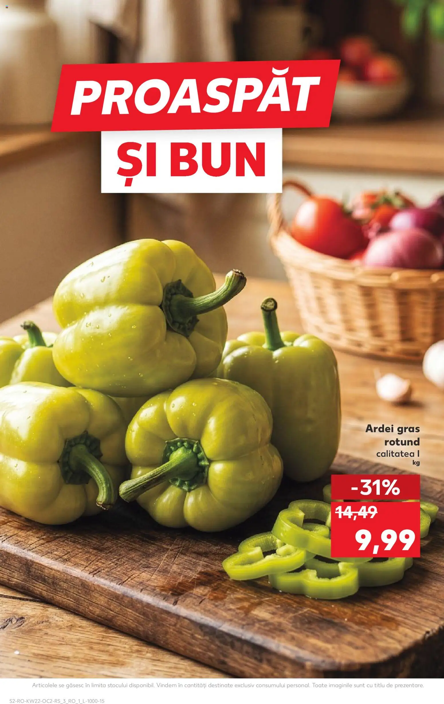 Catalog Kaufland 27 Mai - 1 Iunie 2026 | Pagina 2 | Produse: Ardei