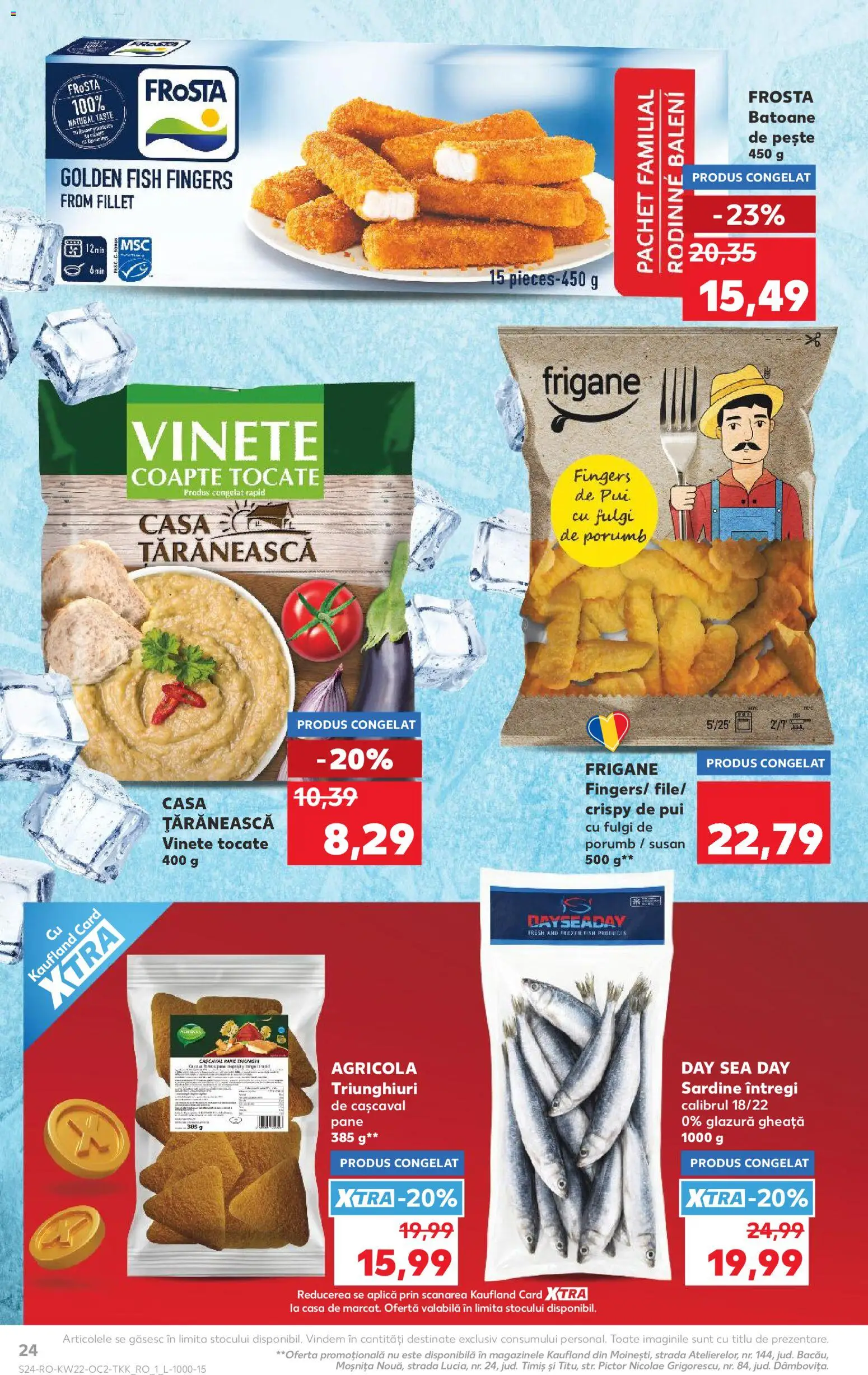 Catalog Kaufland 27 Mai - 1 Iunie 2026 | Pagina 24 | Produse: Cașcaval, Pește, Fulgi, Porumb