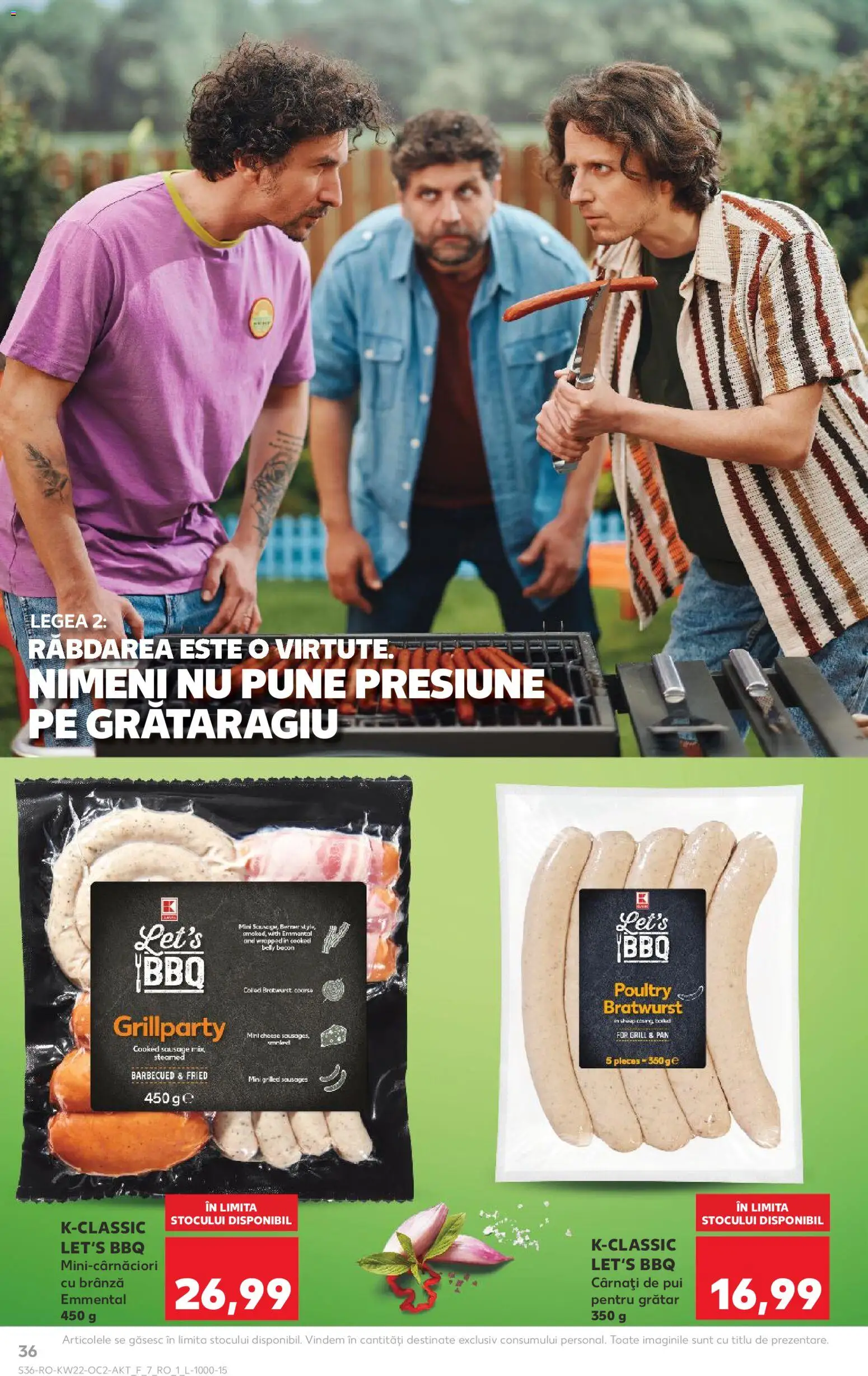 Catalog Kaufland 27 Mai - 1 Iunie 2026 | Pagina 36 | Produse: Grill, Grătar, Hacıyatmaz Kedi Oyuncağı, Brânză