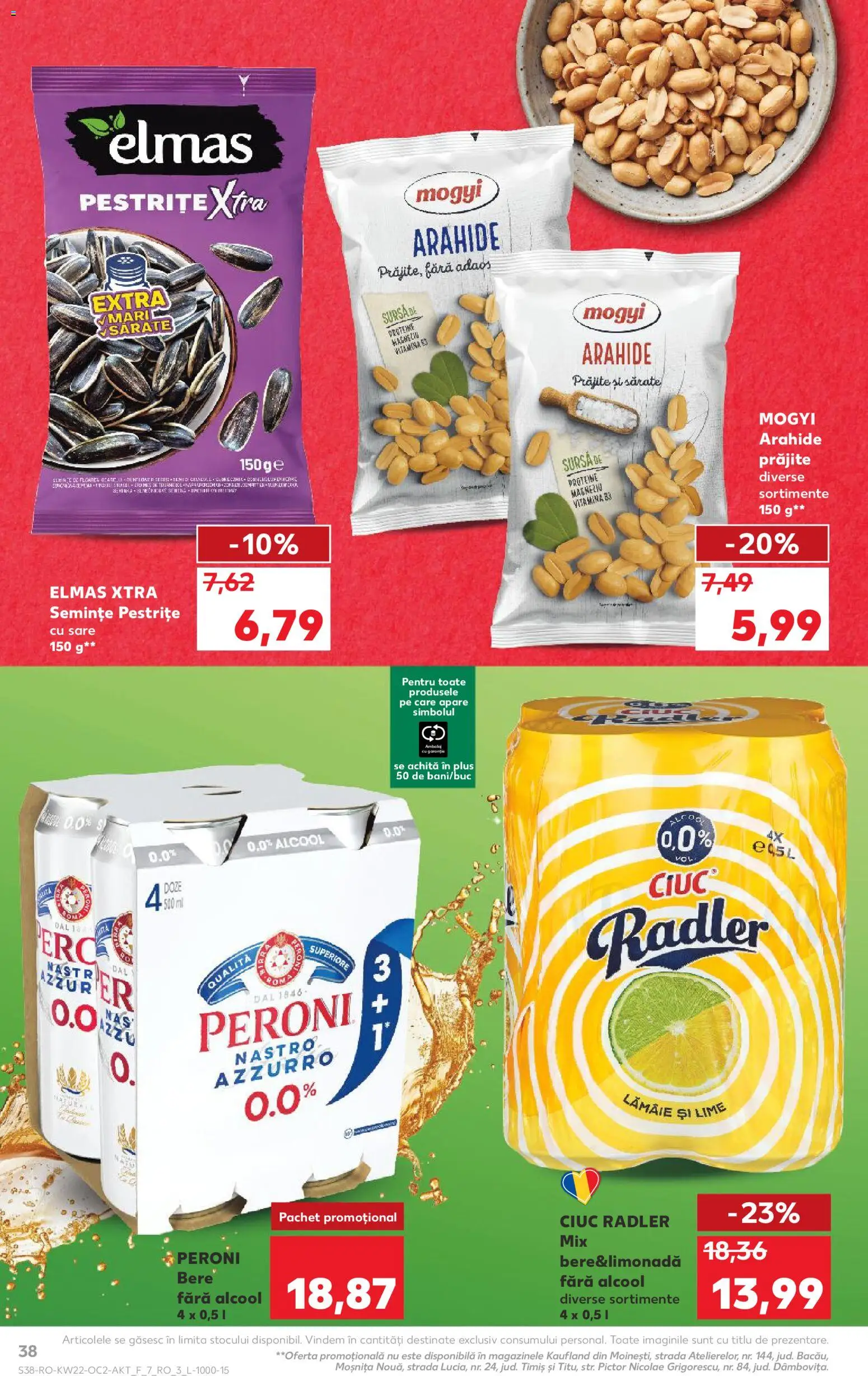 Catalog Kaufland 27 Mai - 1 Iunie 2026 | Pagina 38 | Produse: Masaüstü kılıfı, Semințe, Sare, Lămâie