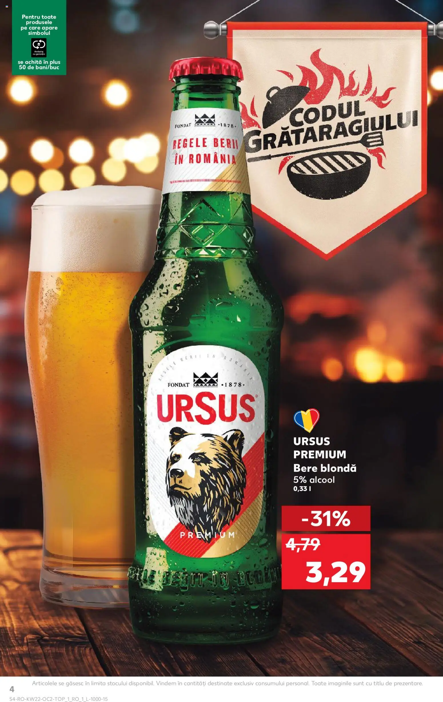 Catalog Kaufland 27 Mai - 1 Iunie 2026 | Pagina 4 | Produse: Bere