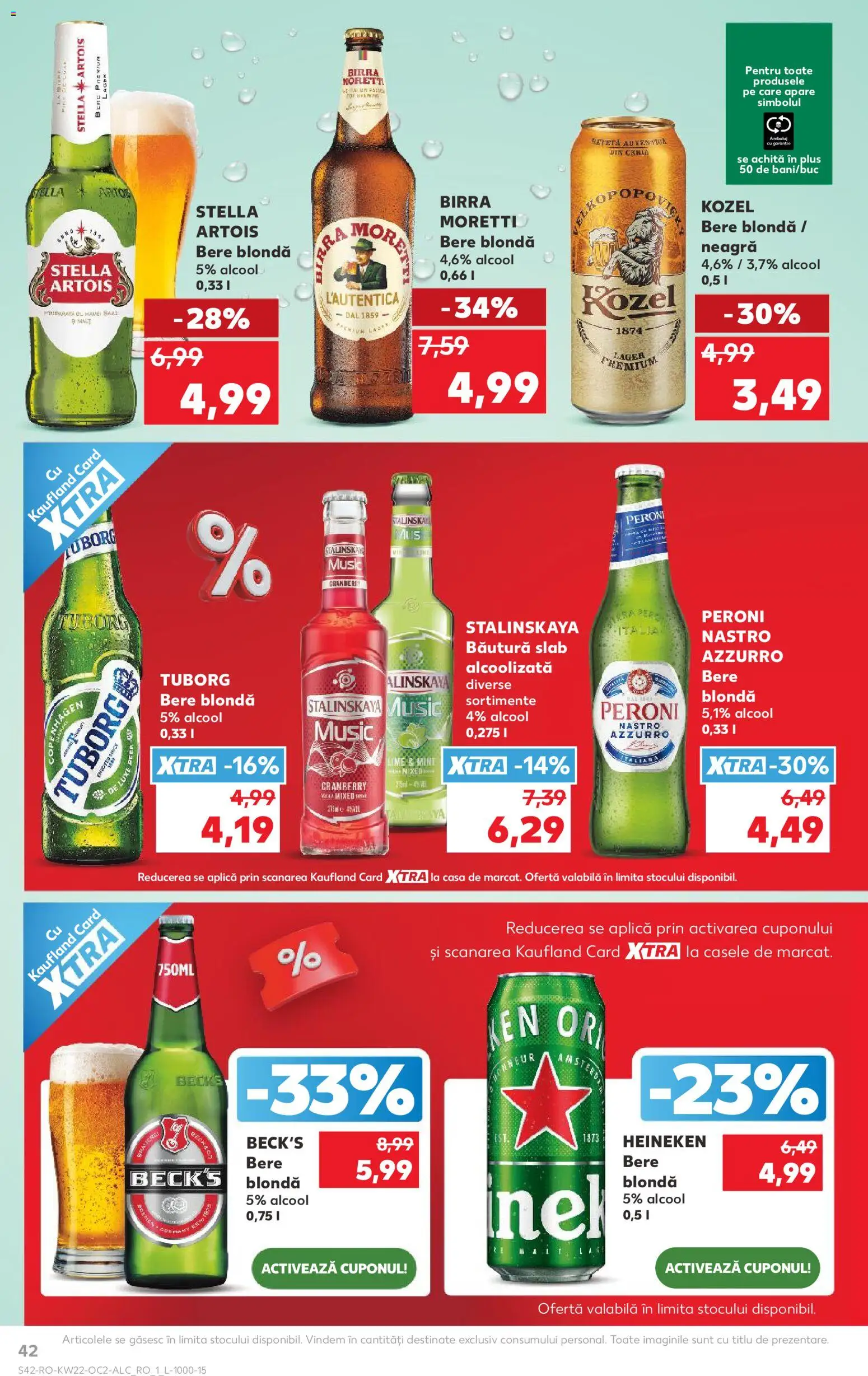 Catalog Kaufland 27 Mai - 1 Iunie 2026 | Pagina 42 | Produse: Lime, Bere