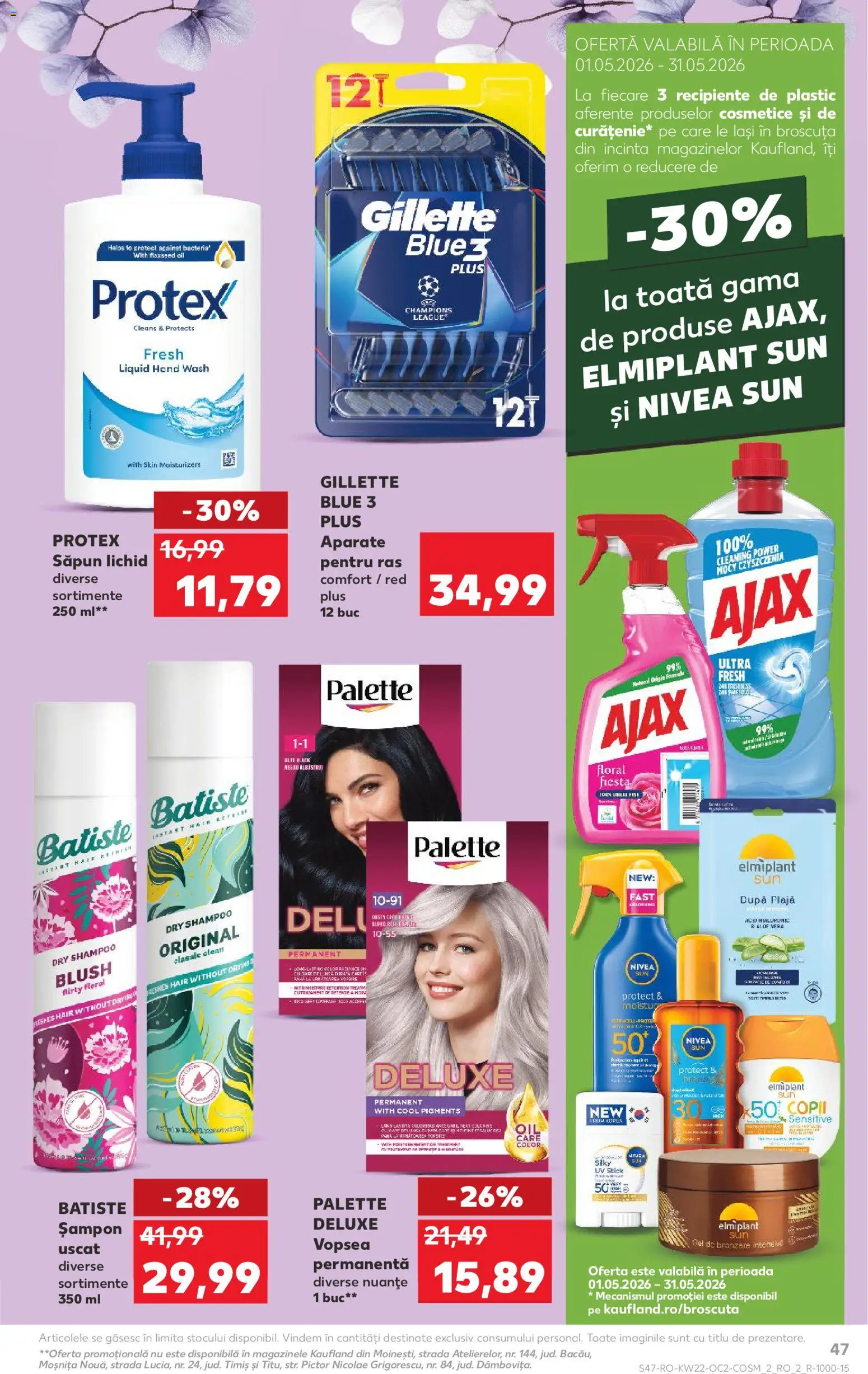 Catalog Kaufland 27 Mai - 1 Iunie 2026 | Pagina 47 | Produse: Pară, Gel de bronzare, Pomelo, Aloe vera